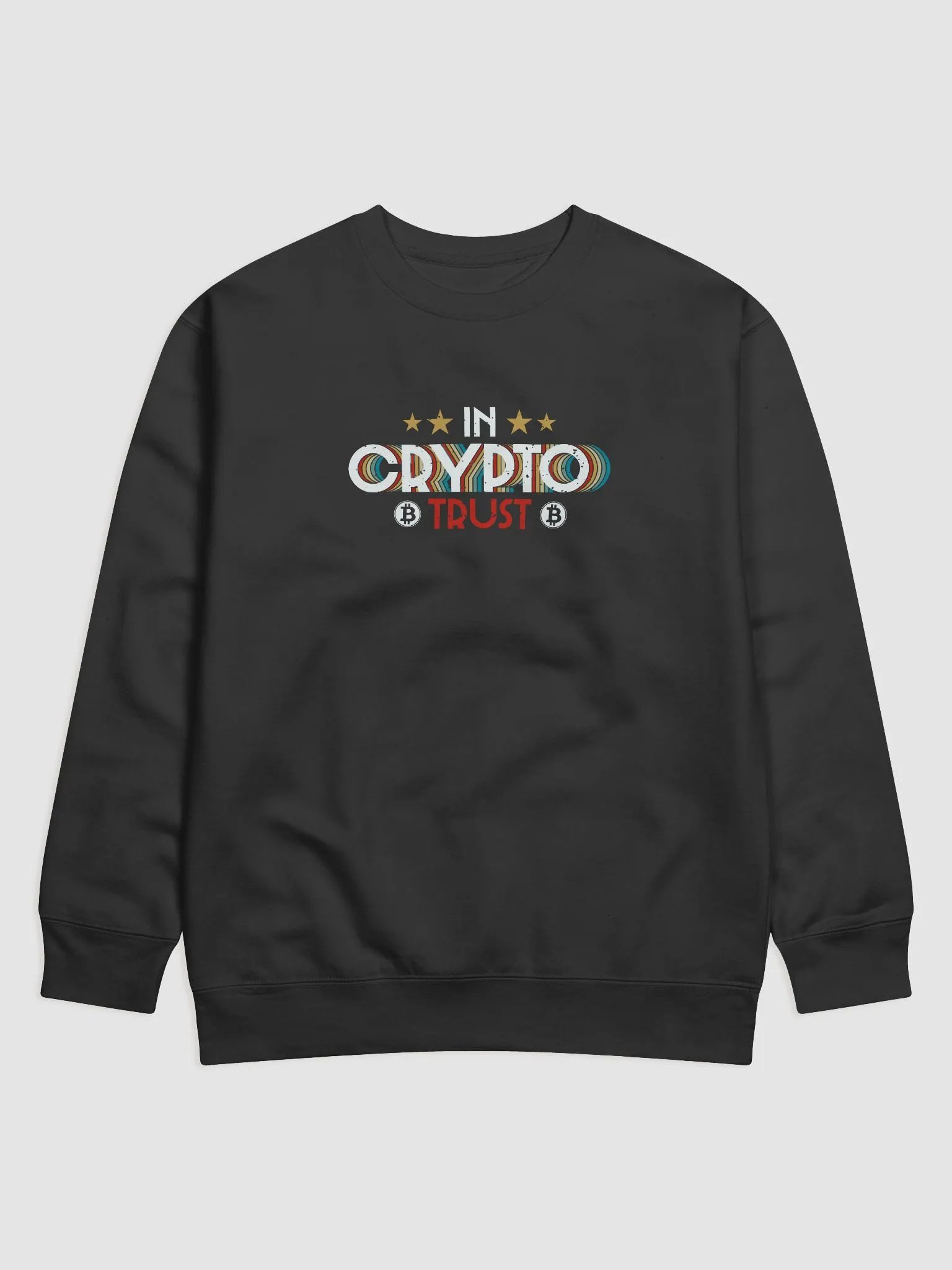 In Crypto We Trust Premium Sweatshirt product image (1)