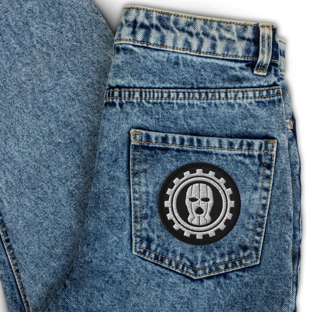 White Goonion Logo Embroidered Patch product image (3)