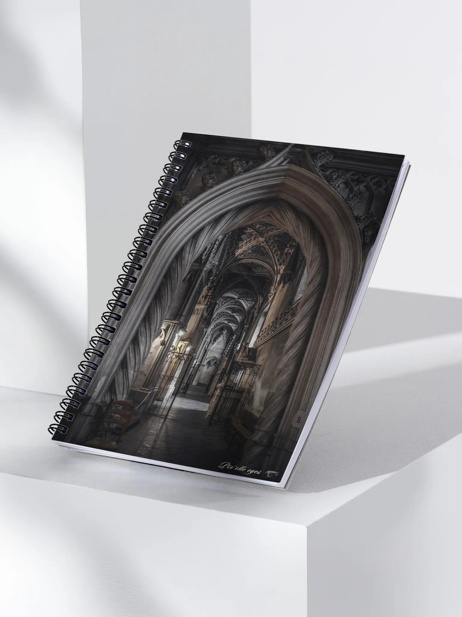 📓 Notebook Collection PURE – Abbaye de Hautecombe – Le Corridor des Ombres product image (3)