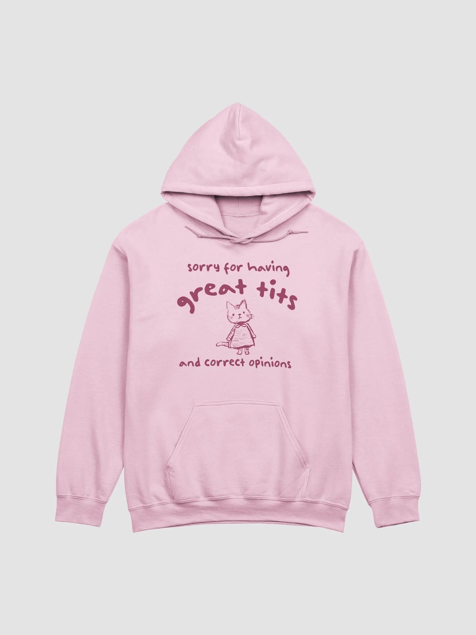 Sorry for having great tits and correct opinions Hoodie product image (1)
