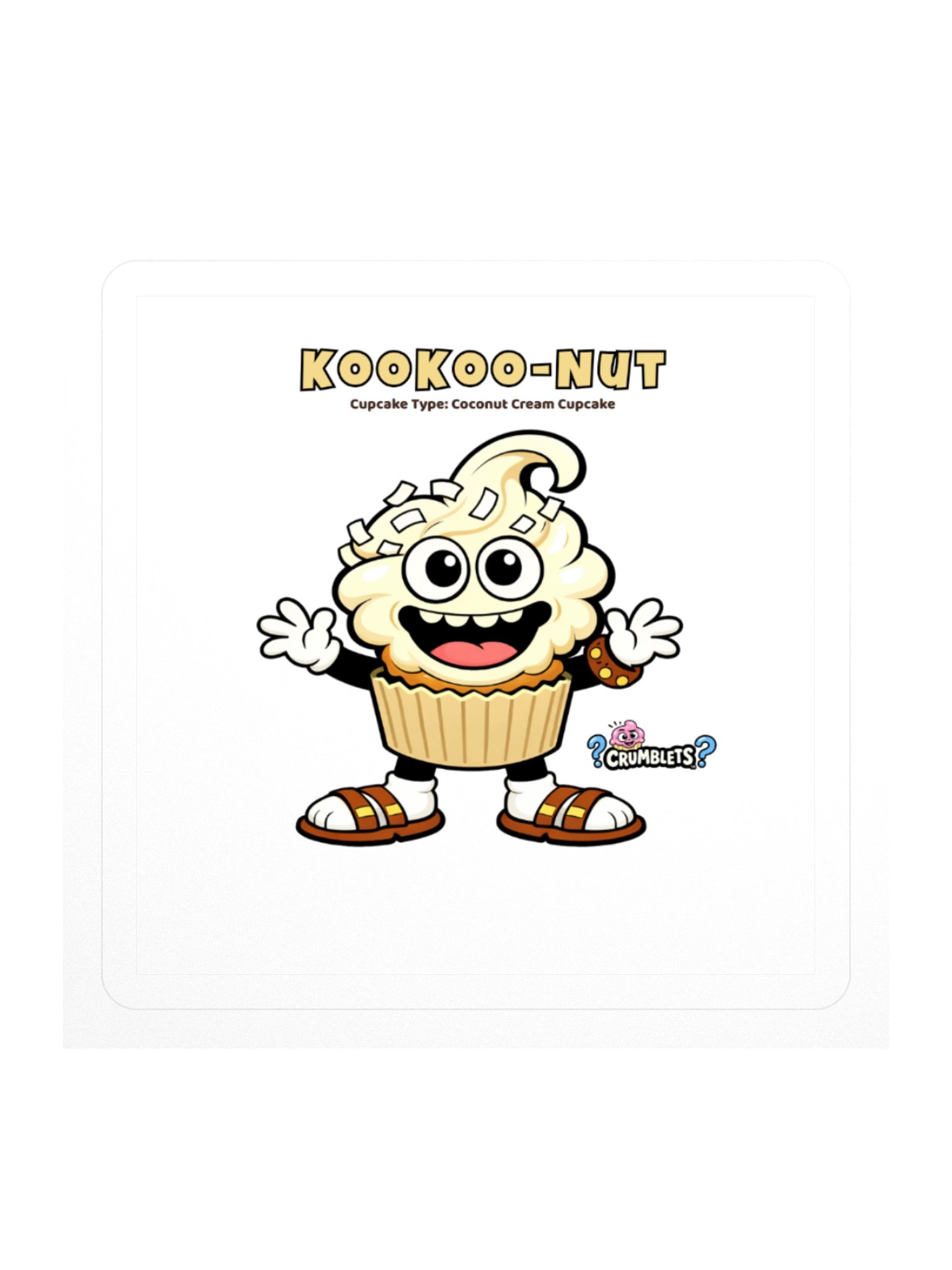 Crumblets Sticker - KooKoo-Nut product image (2)