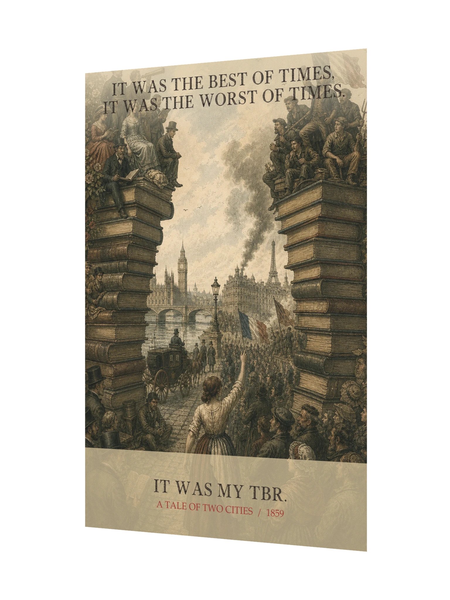 Was Best Times Was Worst Times Was -- A Tale of Two Cities Art Print product image (11)