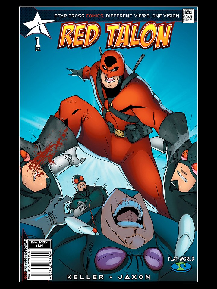 Red Talon Comic Book Issue #1 — Official Digital Edition product image (1)