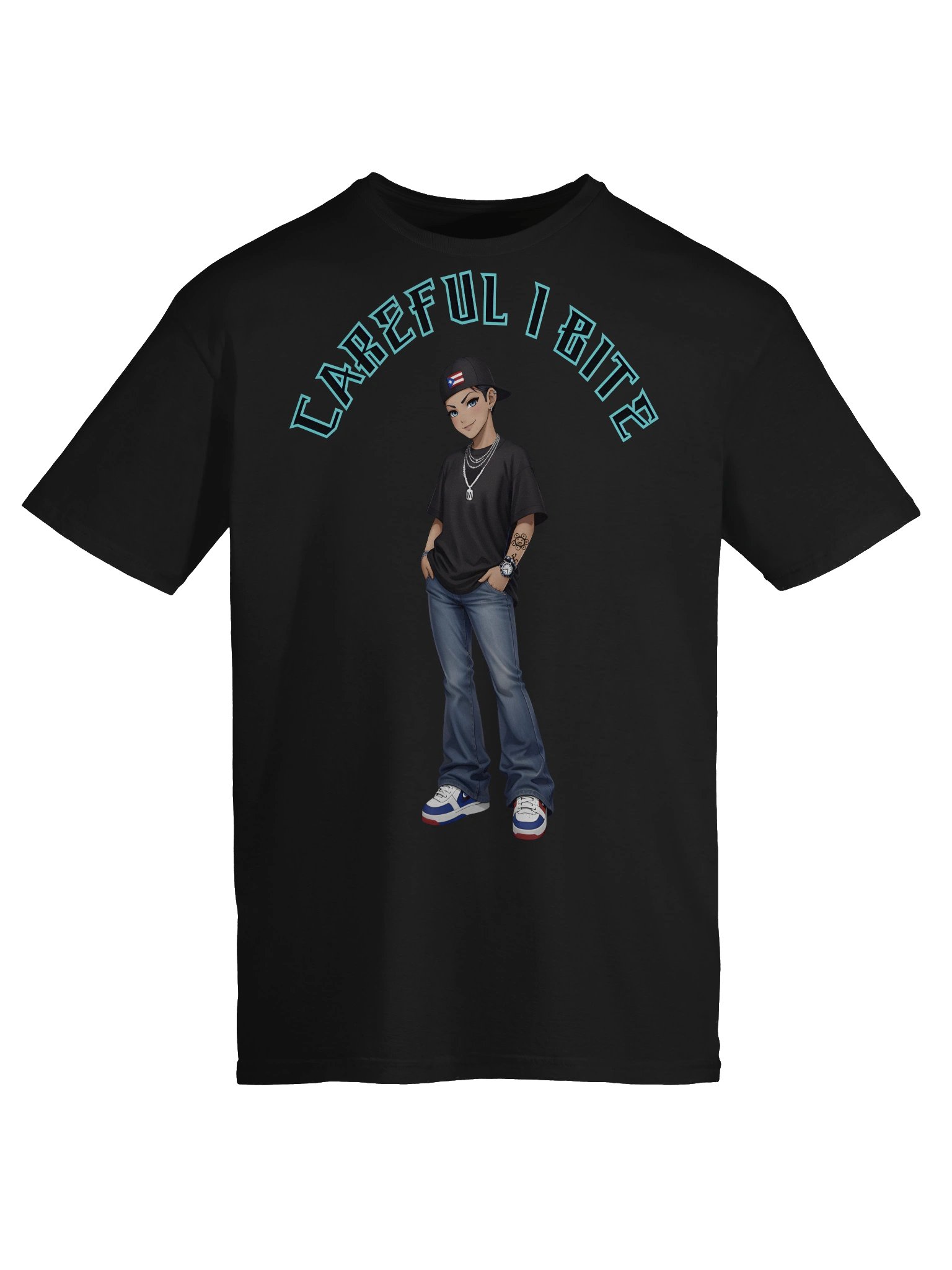 Careful T-shirt product image (65)