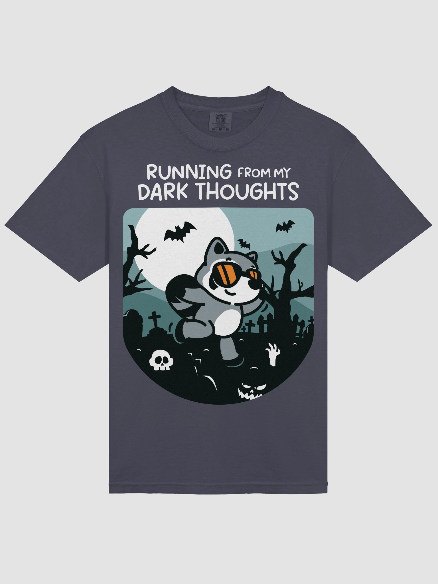 Running From My Dark Thoughts Men's Tee product image (3)