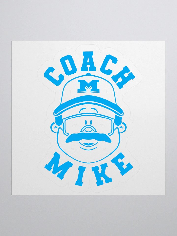 Coach Mike Sticker - Blue product image (1)