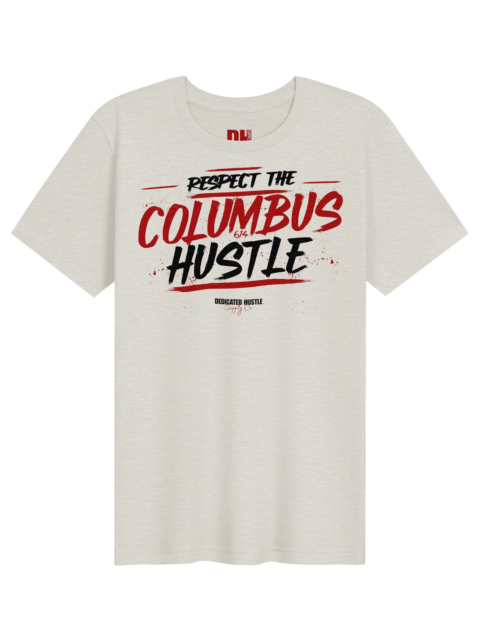 Respect The Columbus Hustle - Street Edition Tee | Light Colorways product image (1)