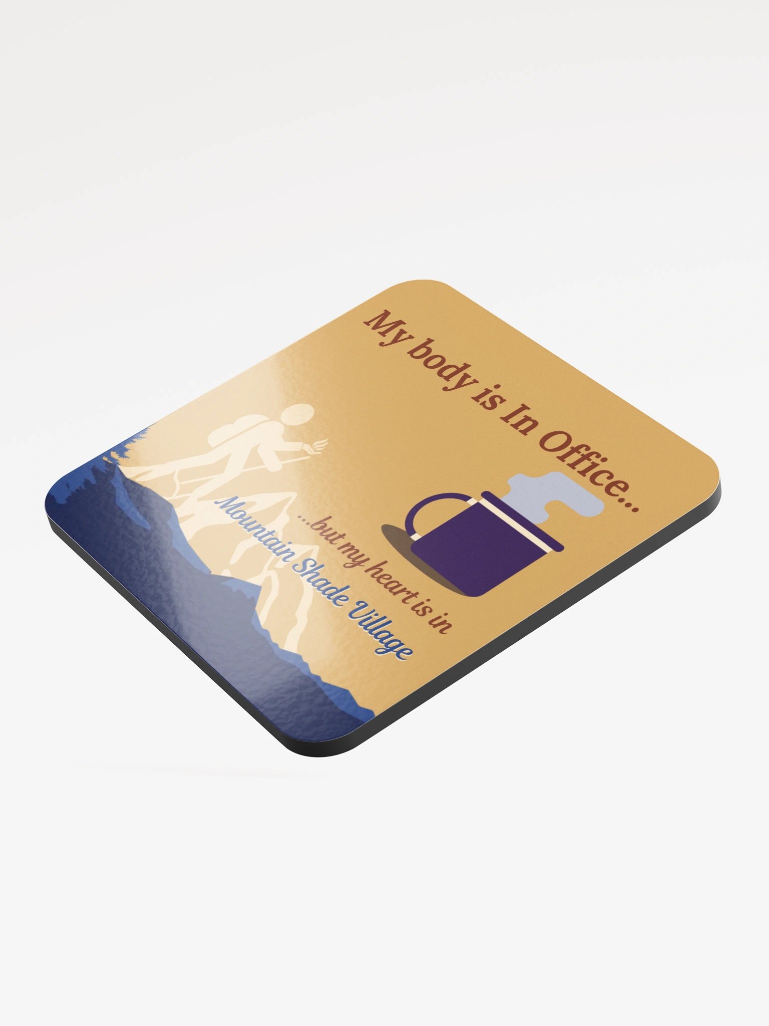 My Body is In Office Coaster product image (3)
