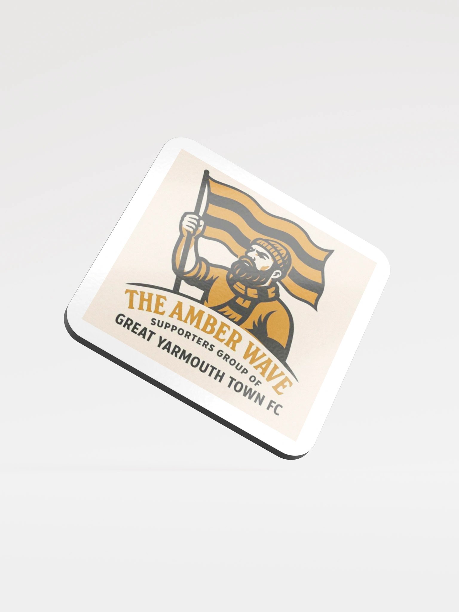 Amber Wave Flag Bearer Coaster product image (1)