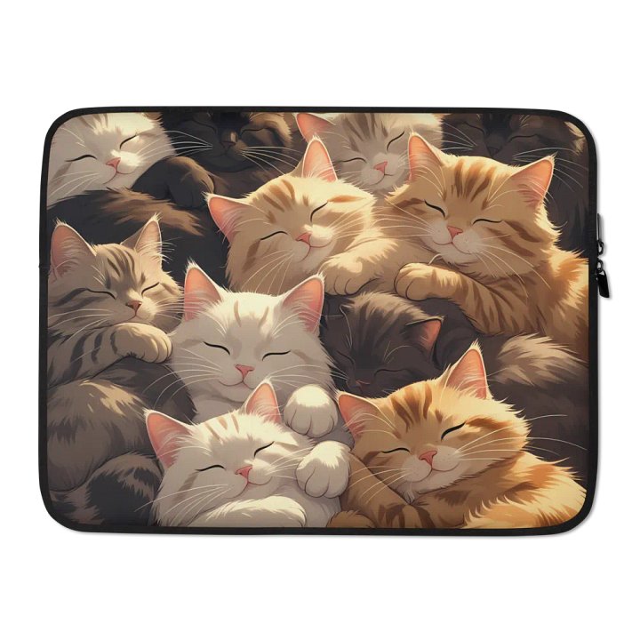 Cozy Cats Laptop Sleeve product image (2)