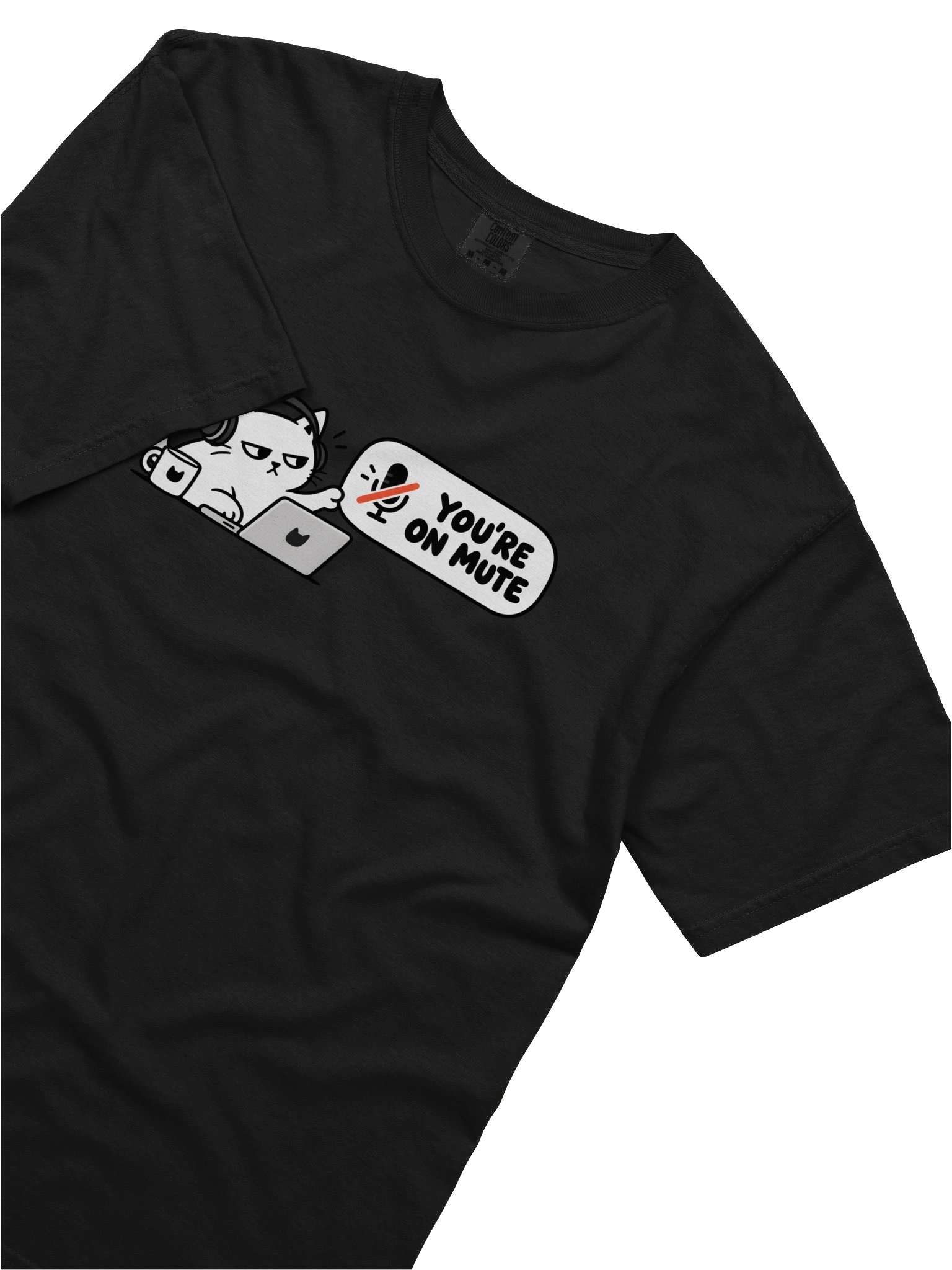 You’re On Mute Cat Men's Shirt product image (11)