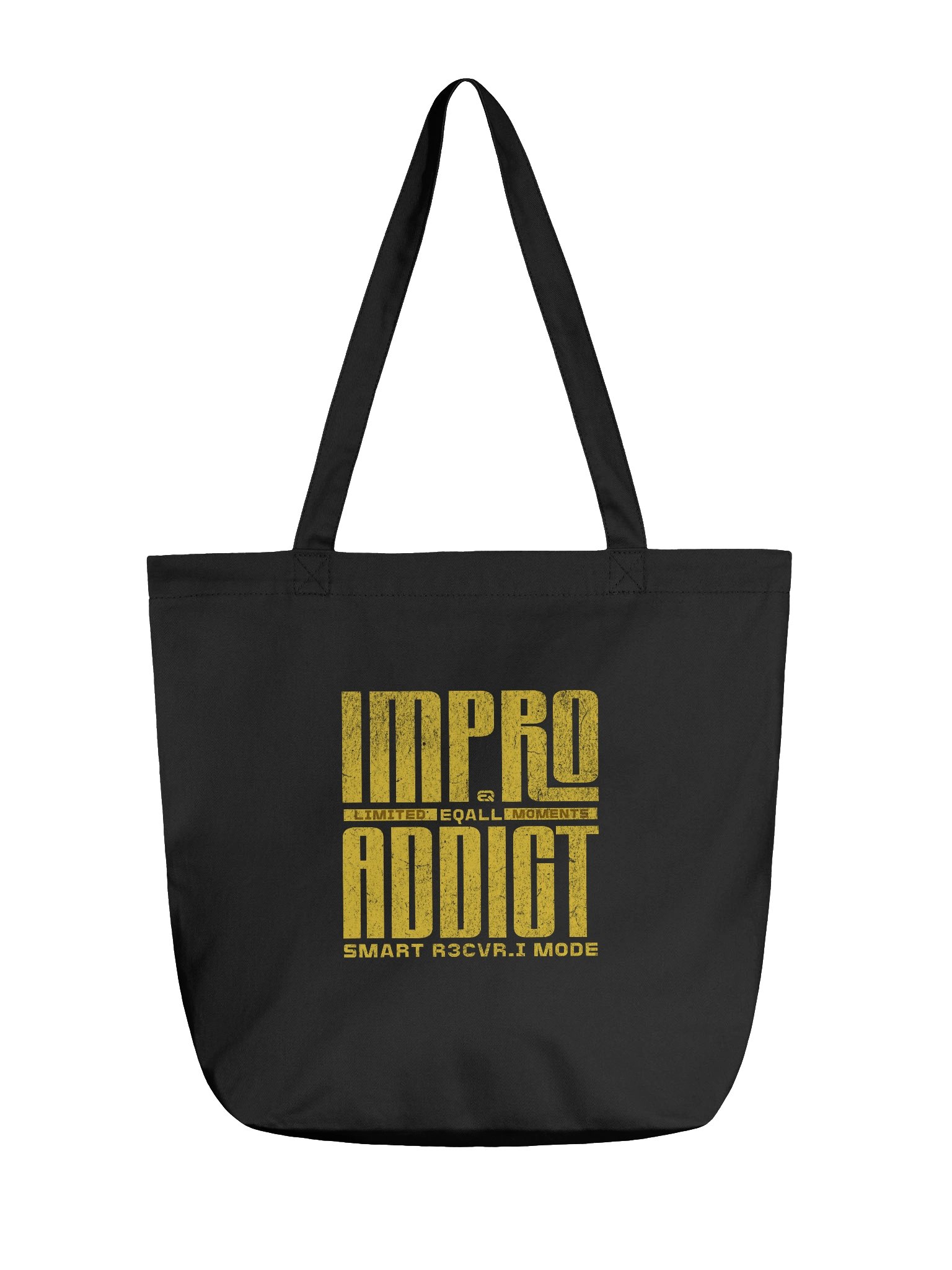Limited IMPRO Addict Moments ECO Tote-bag_ R3CVR.i mode by EQALL® Essentials_Yellow product image (1)