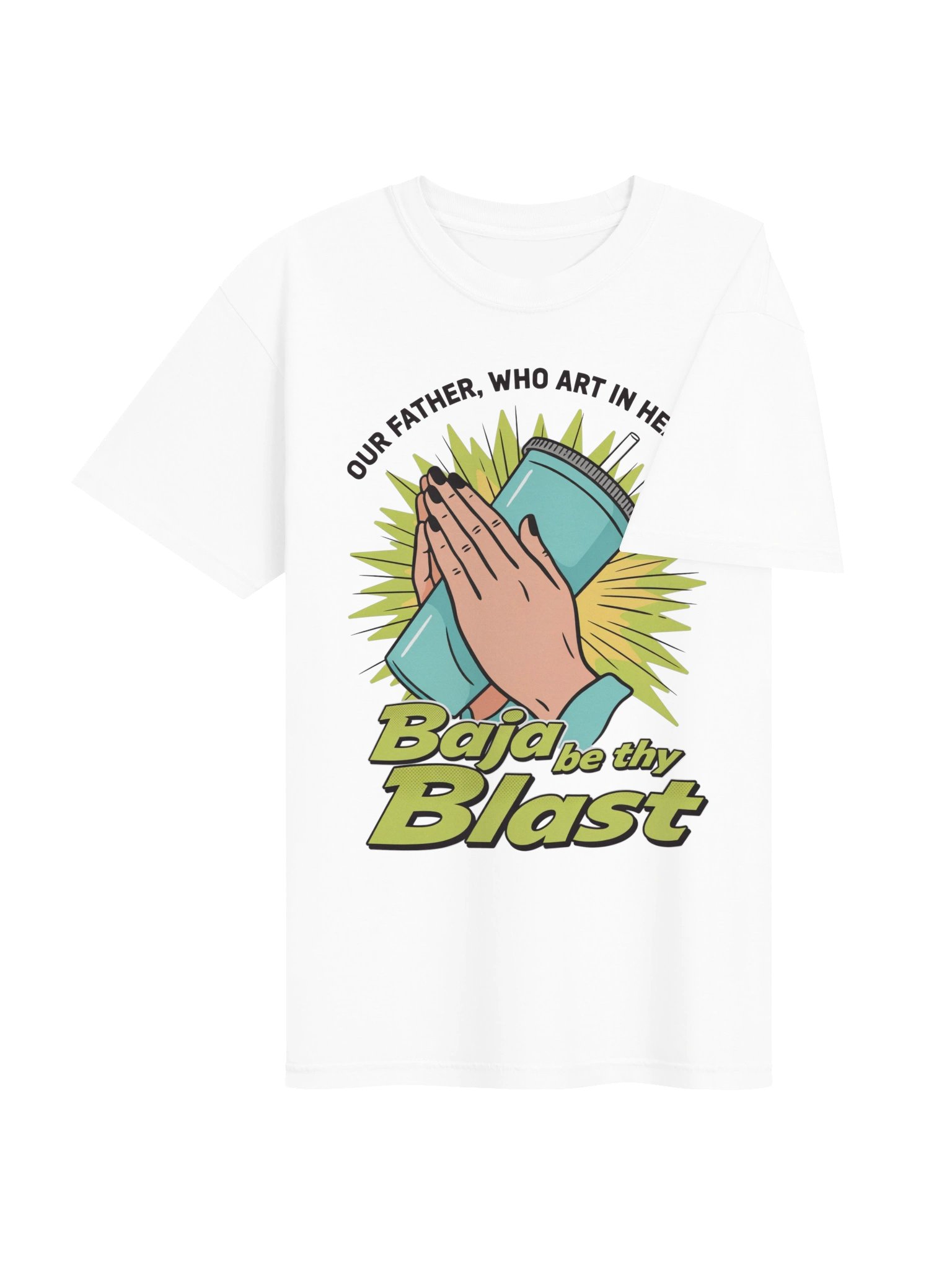 Baja be Thy Blast Prayer Graphic Tee product image (20)