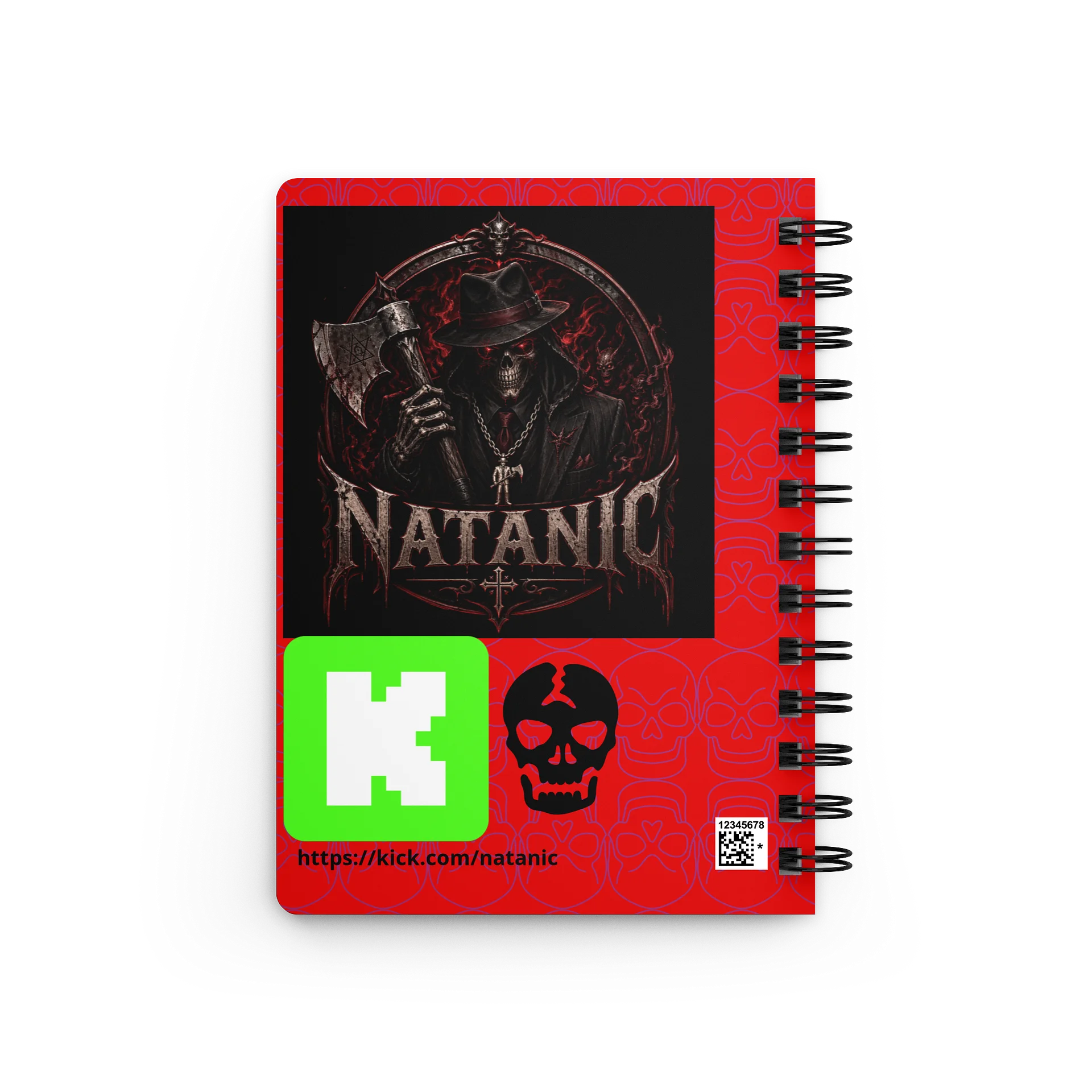 NATANIC Reaper Spiral Journal product image (2)
