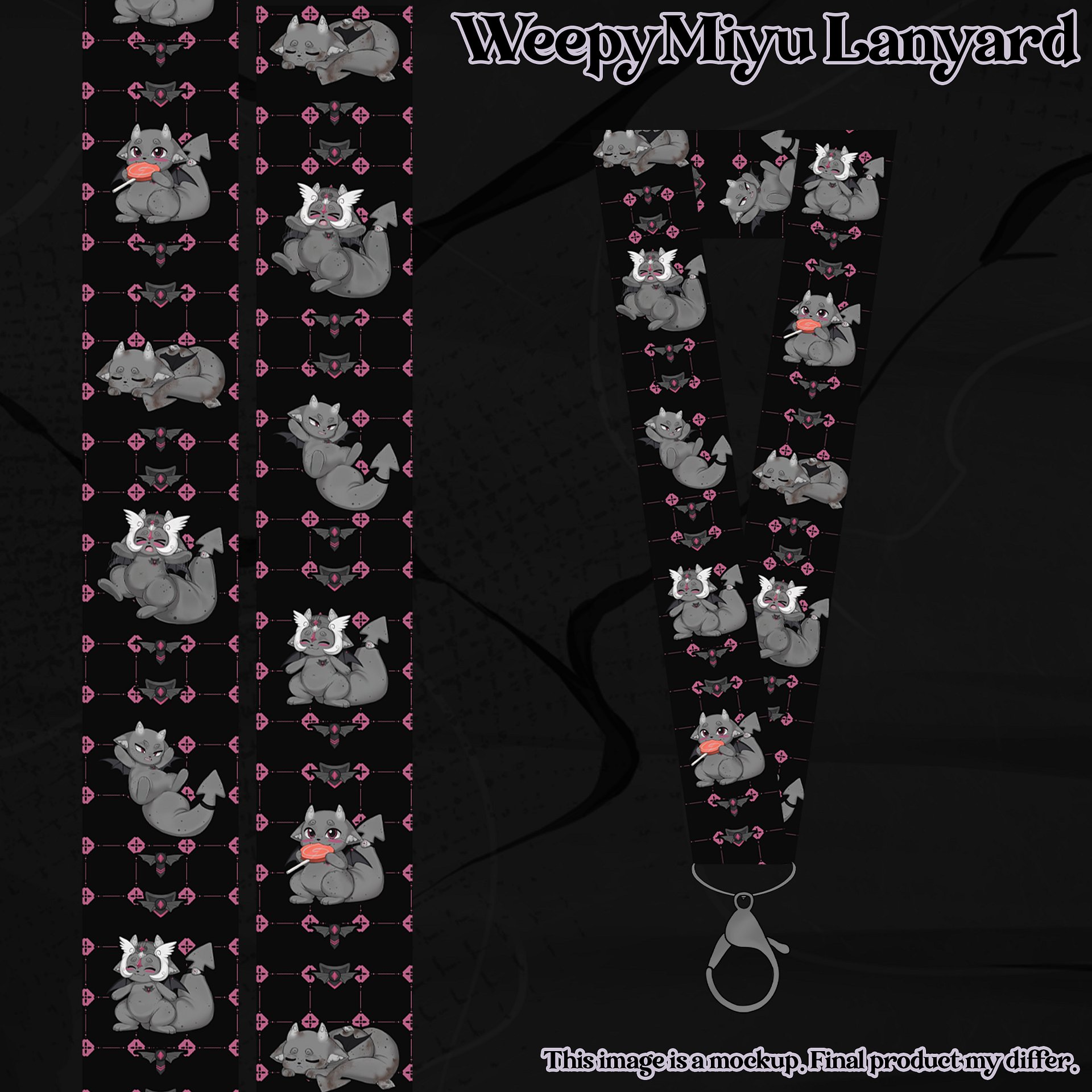 WeepyMiyu Lanyard [PREORDER] product image (1)