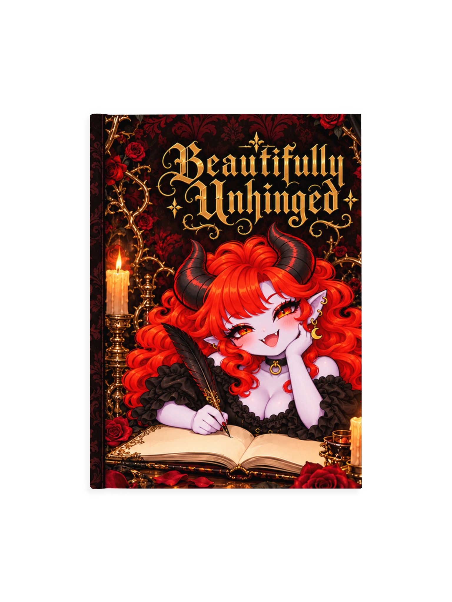 Beautifully Unhinged Gothic Fantasy Journal product image (1)