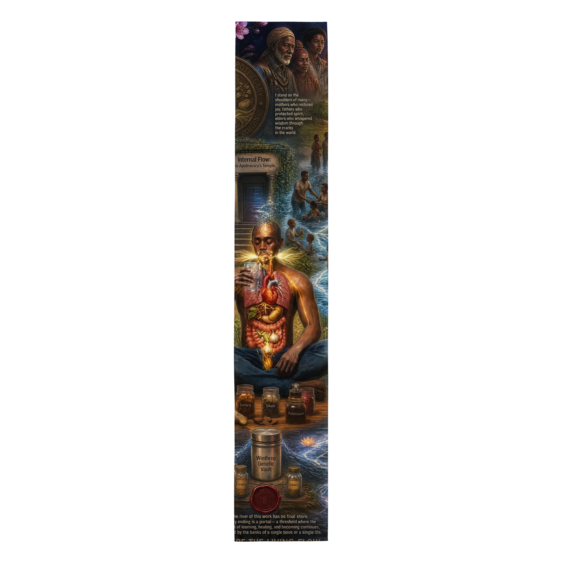 Internal Flow Meditation Table Runner product image (1)