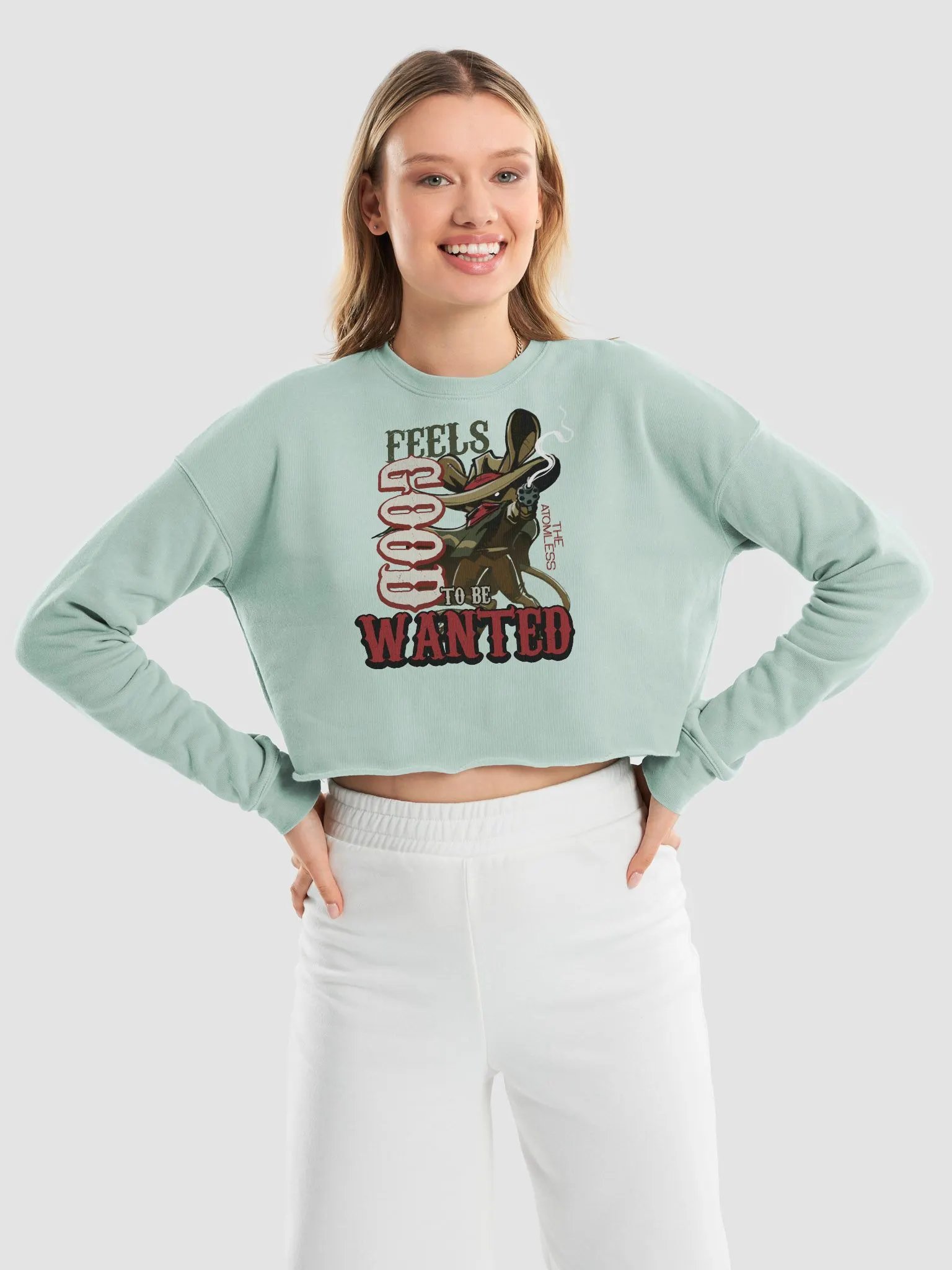 WANTED crop hoodie product image (33)