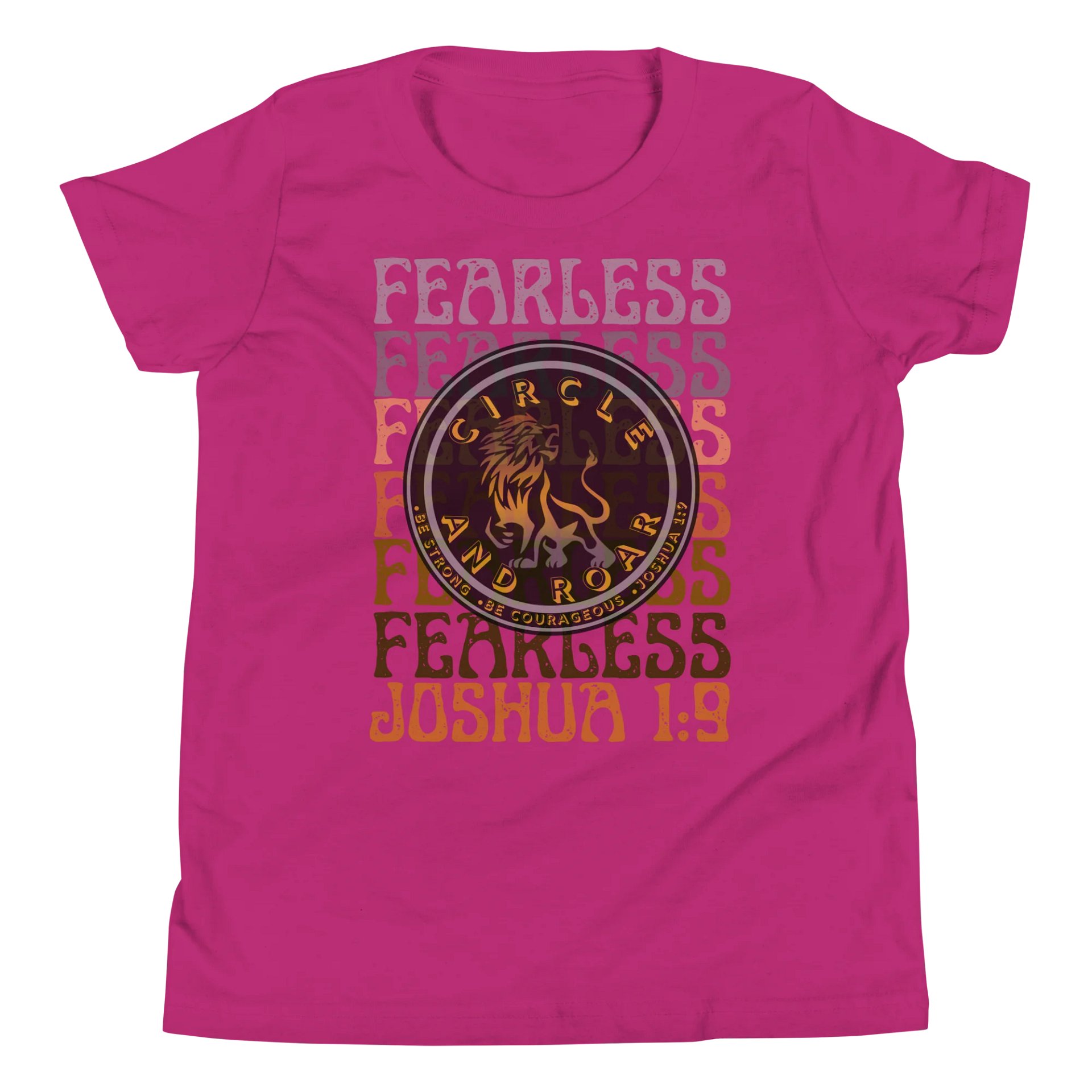 Fearless Lion Youth T-Shirt product image (2)