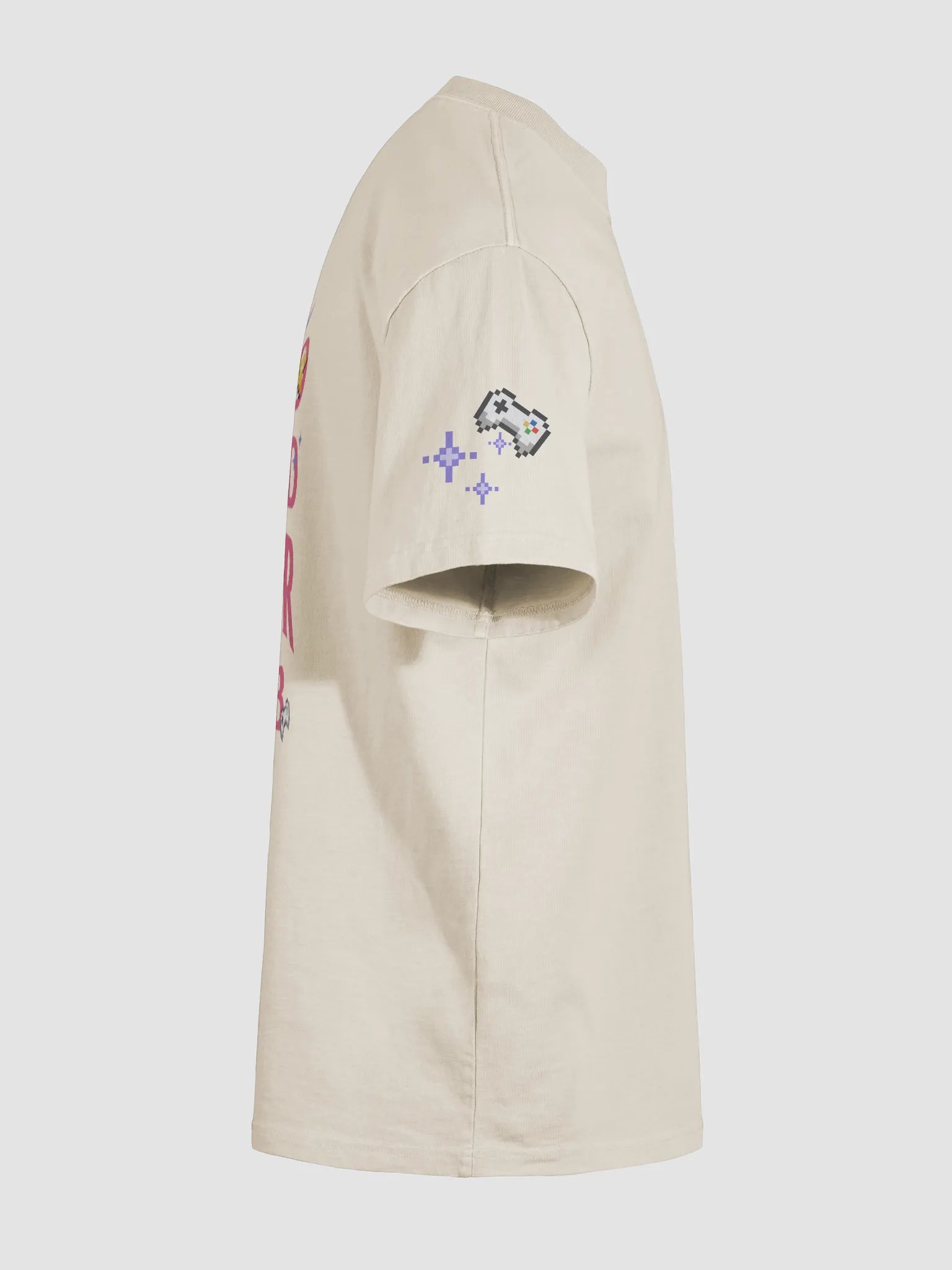 Introverted Streamer Club "Pixel-Elated" Oversized Tee product image (40)