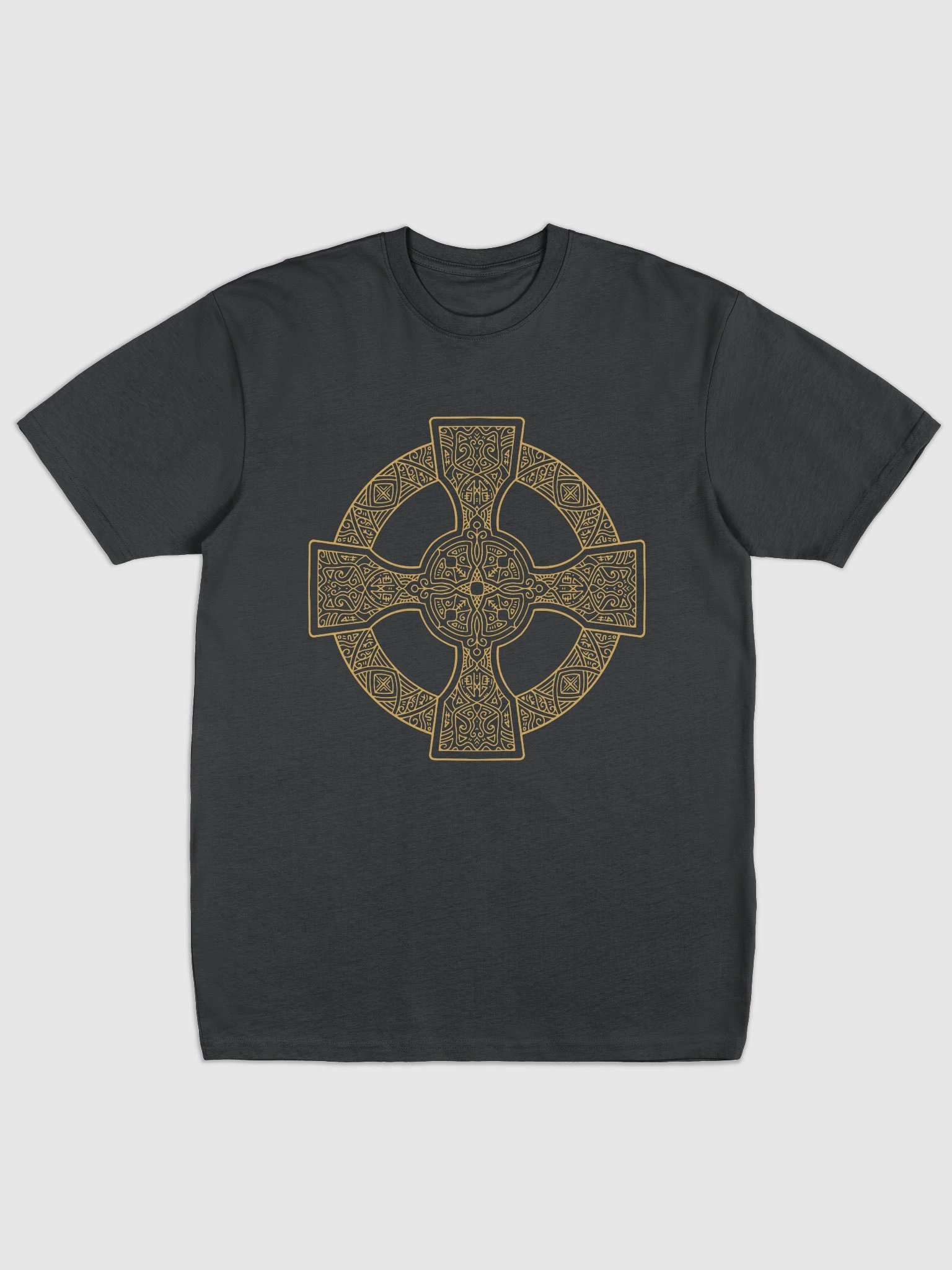Celtic Cross Front Heavy Tee product image (2)