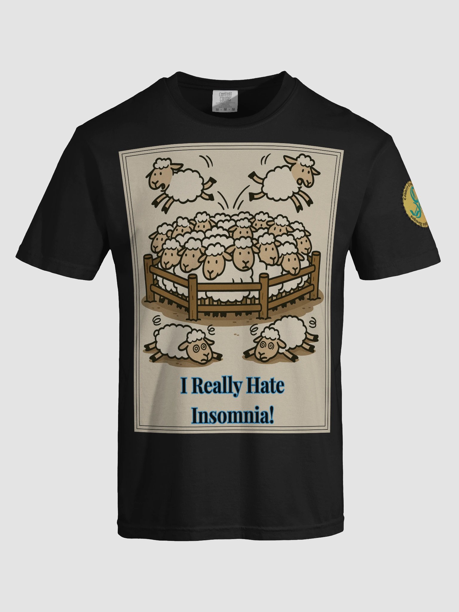 I Really Hate Insomnia (Both) Comfort Colors Garment-Dyed Heavyweight T-Shirt Colors (1) product image (75)