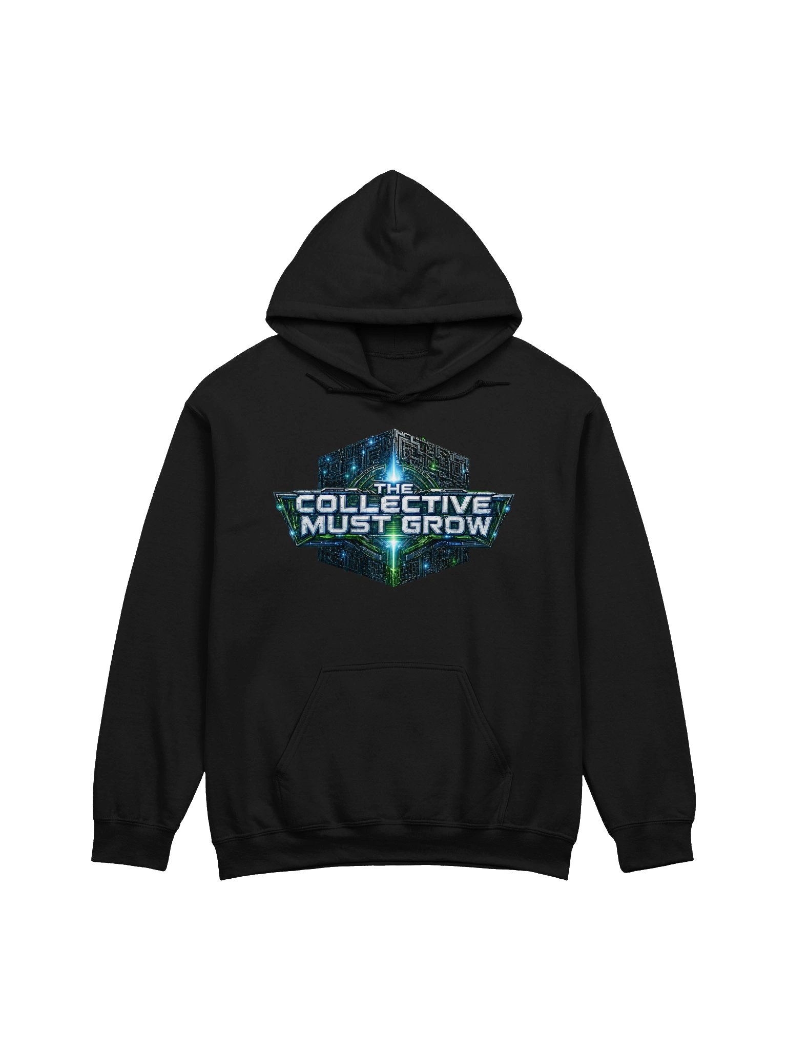 The Collective Must Grow – Hoodie - Dark product image (3)