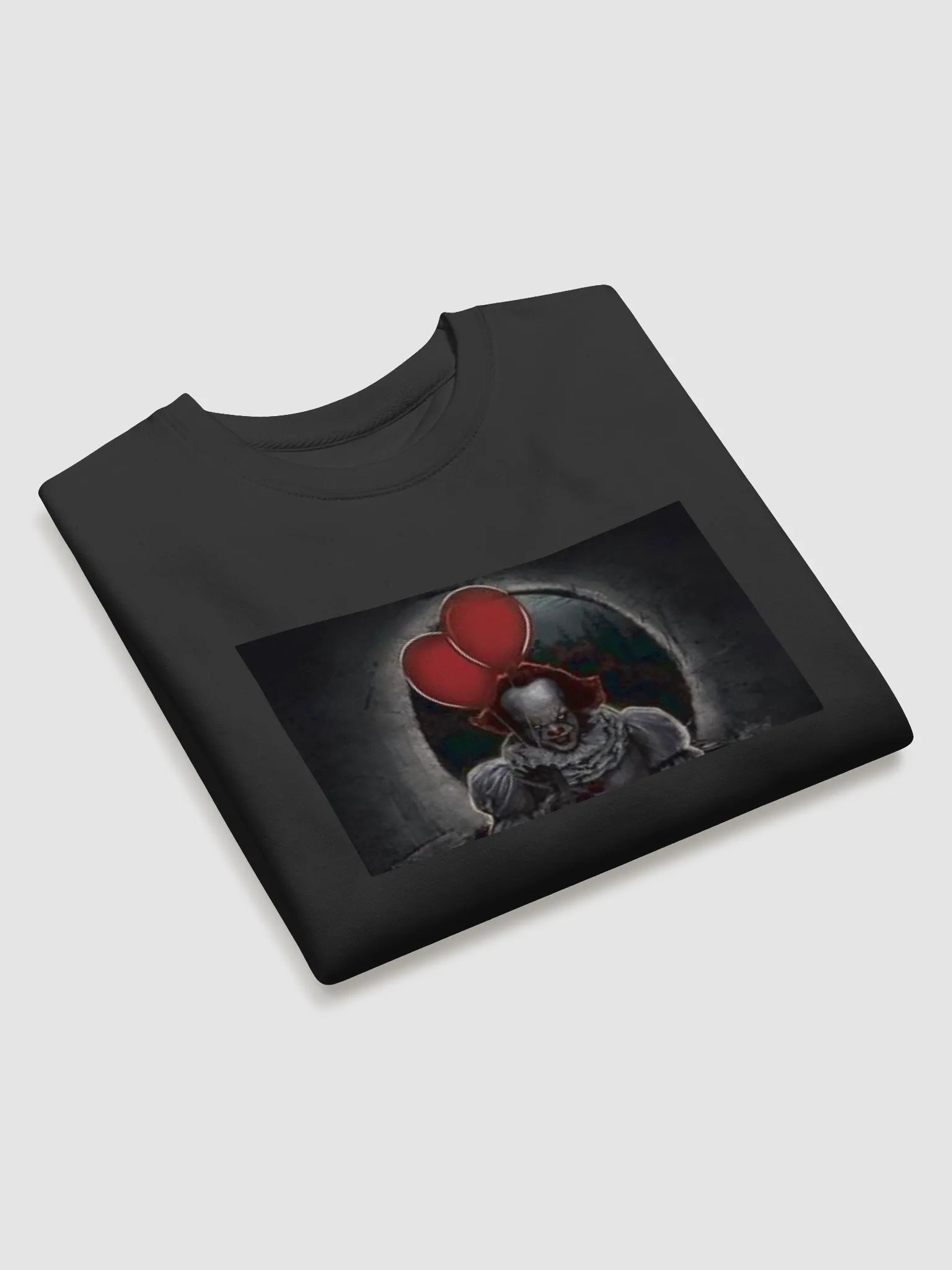 Sinister Clown Balloon Sweatshirt product image (3)
