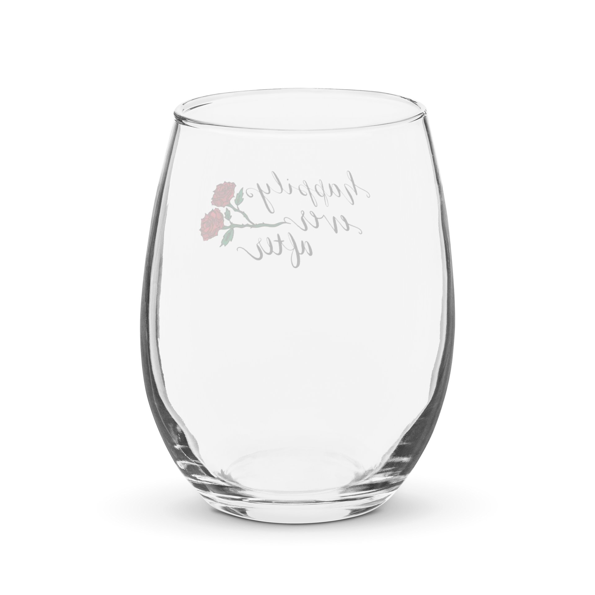 Happily Ever After Stemless Wine Glass product image (2)