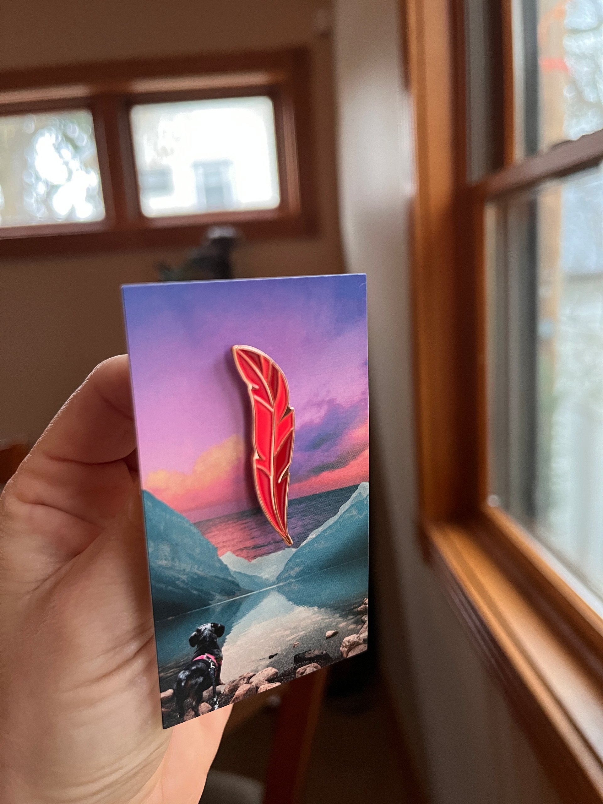 Red Feather Pin & Flash Cards product image (12)