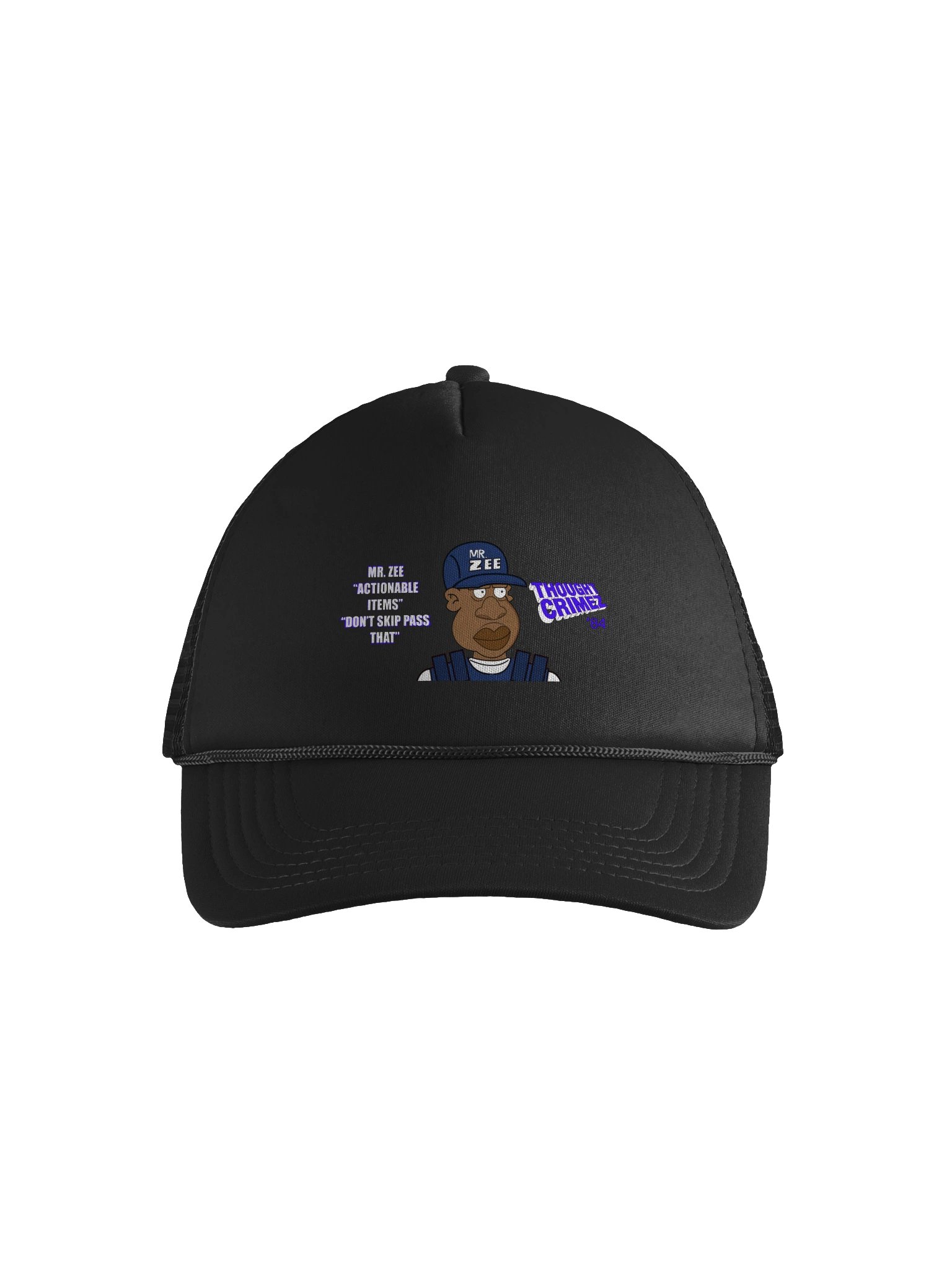 MR. ZEE Thought Crimez ’84 Foam Trucker Hat product image (1)