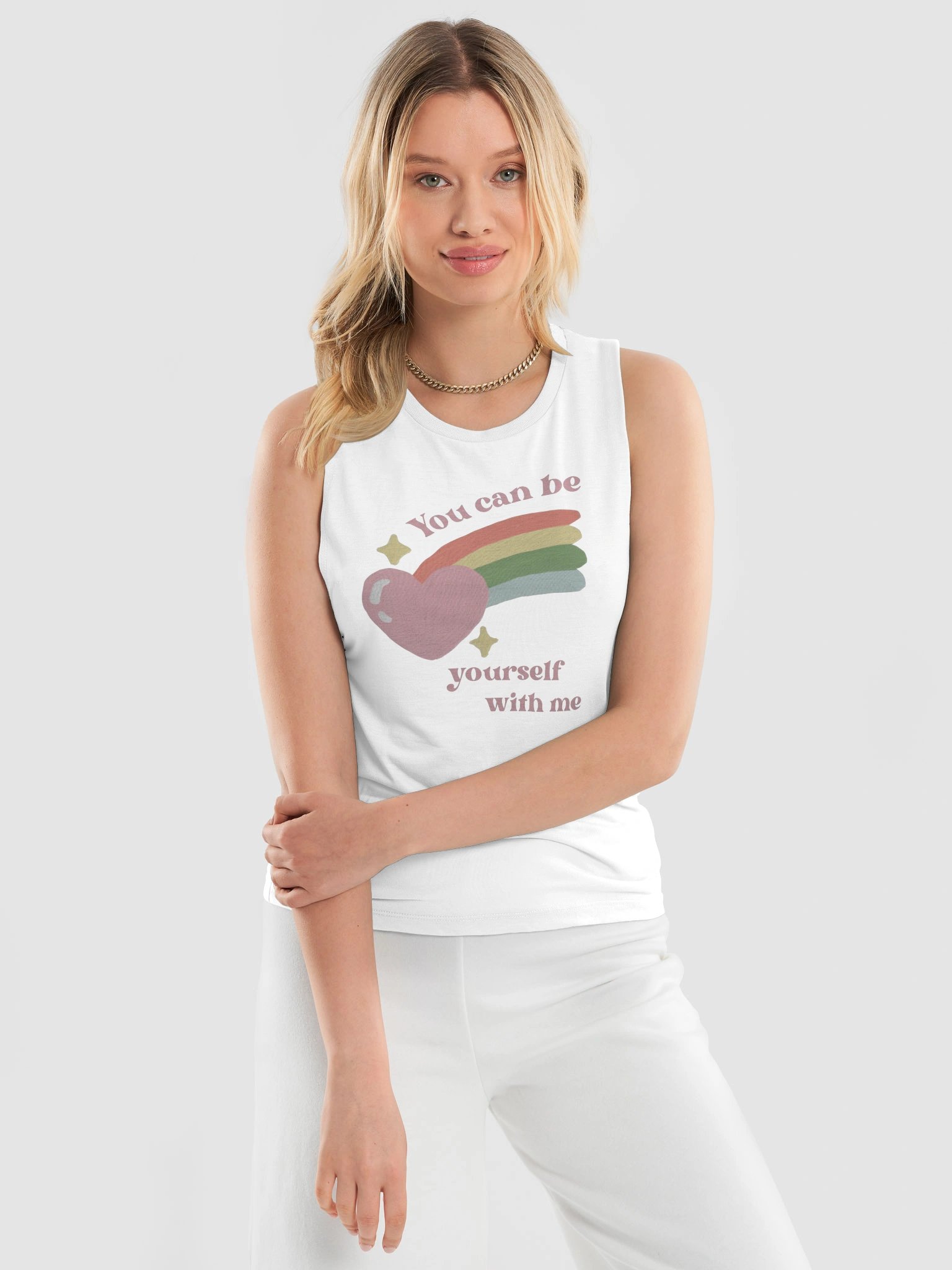 You Can Be Yourself with Me Tank product image (3)