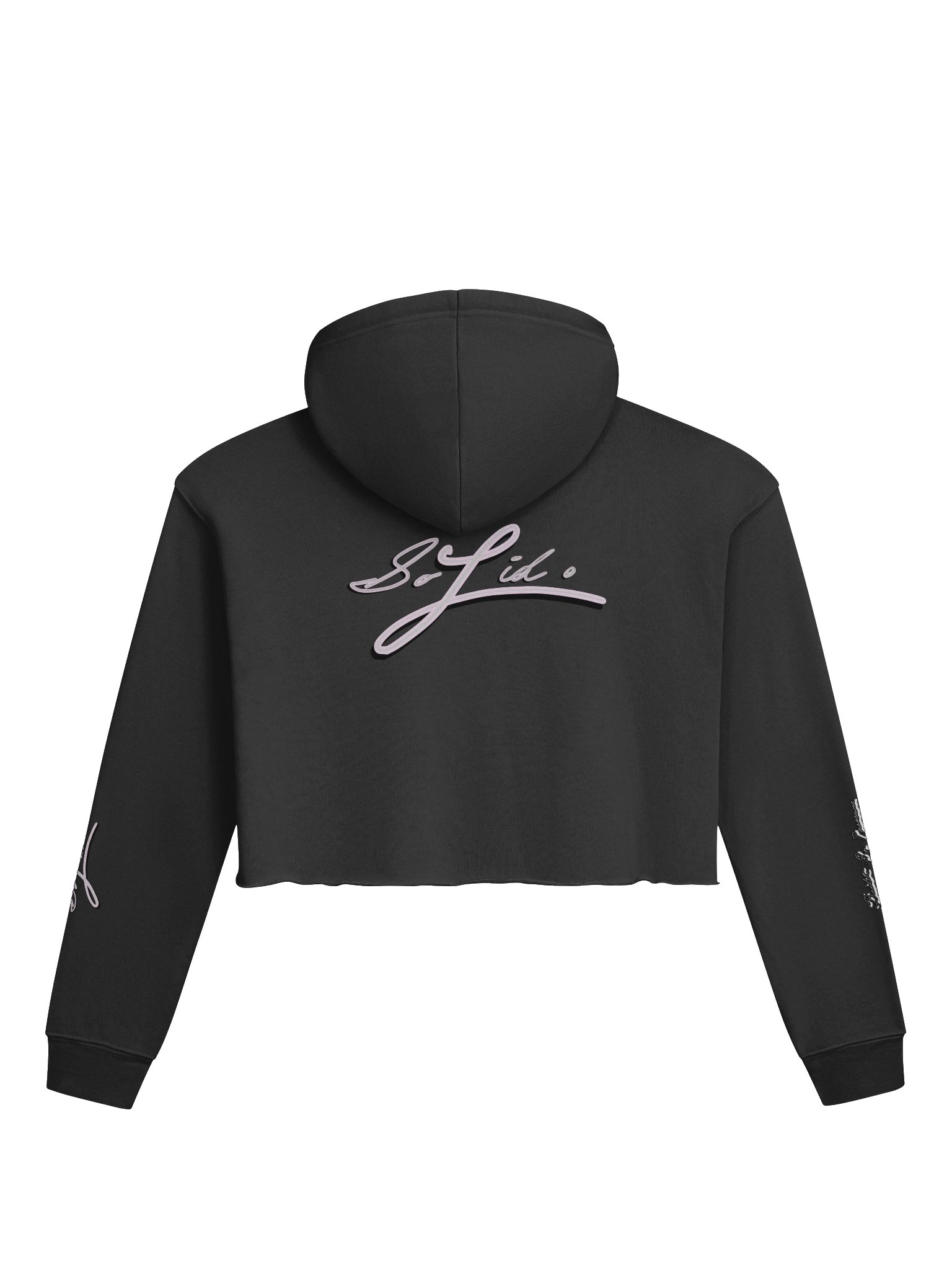 Solid through it All | Crop Hoodie product image (5)