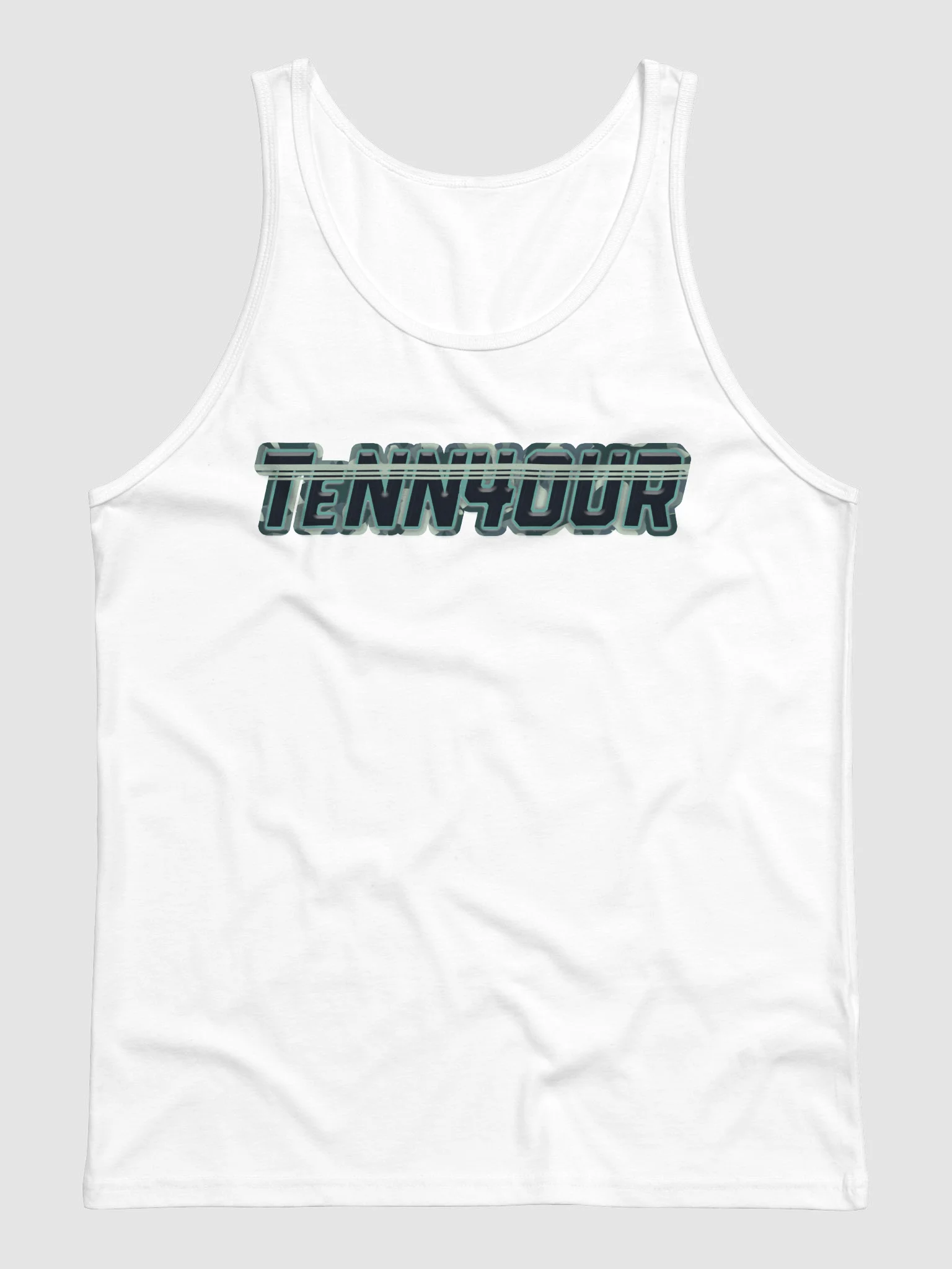 #TeNN4OURARMY Tank - Teal & Black product image (1)