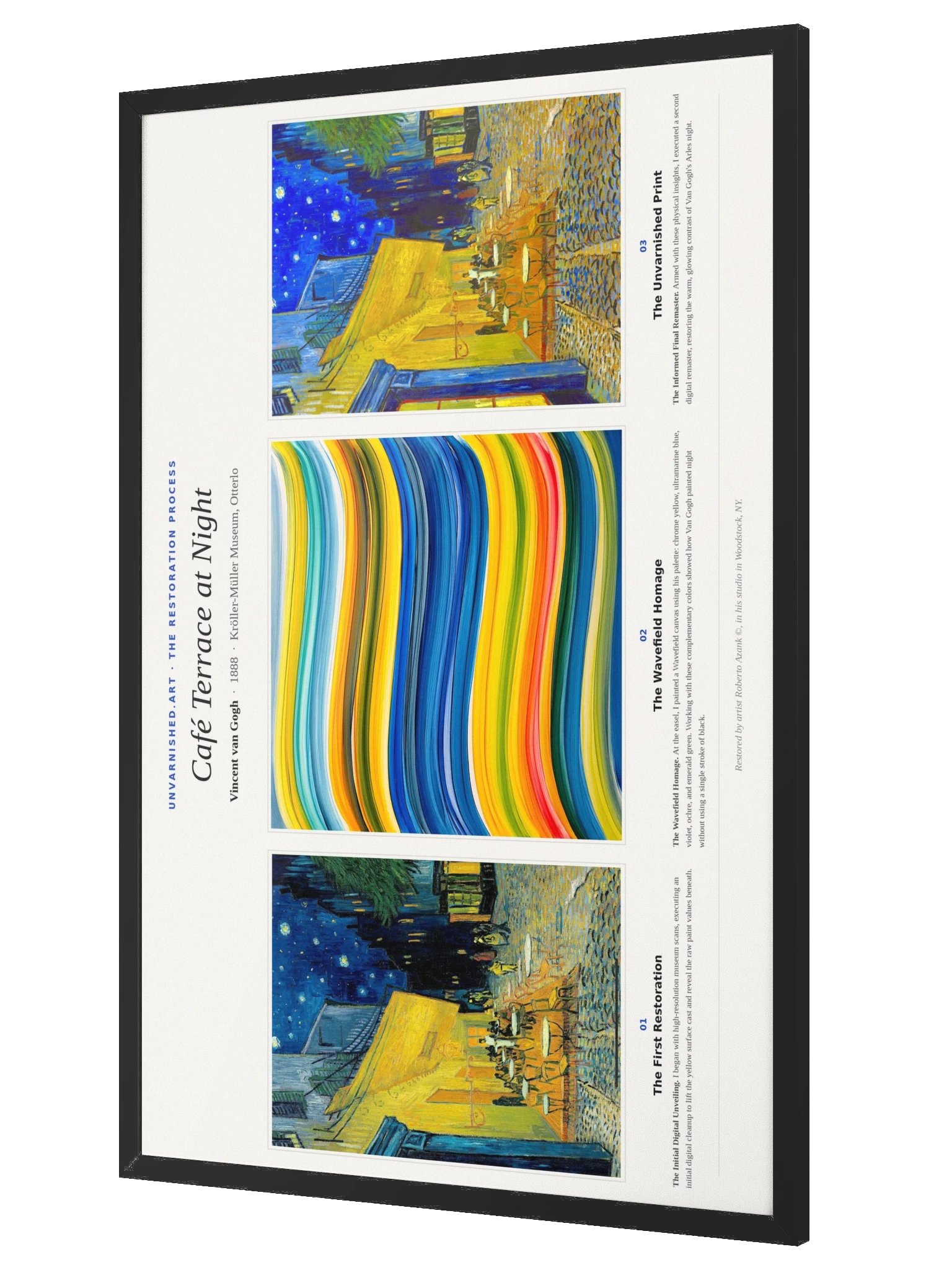 Café Terrace at Night — Framed Process Poster product image (3)