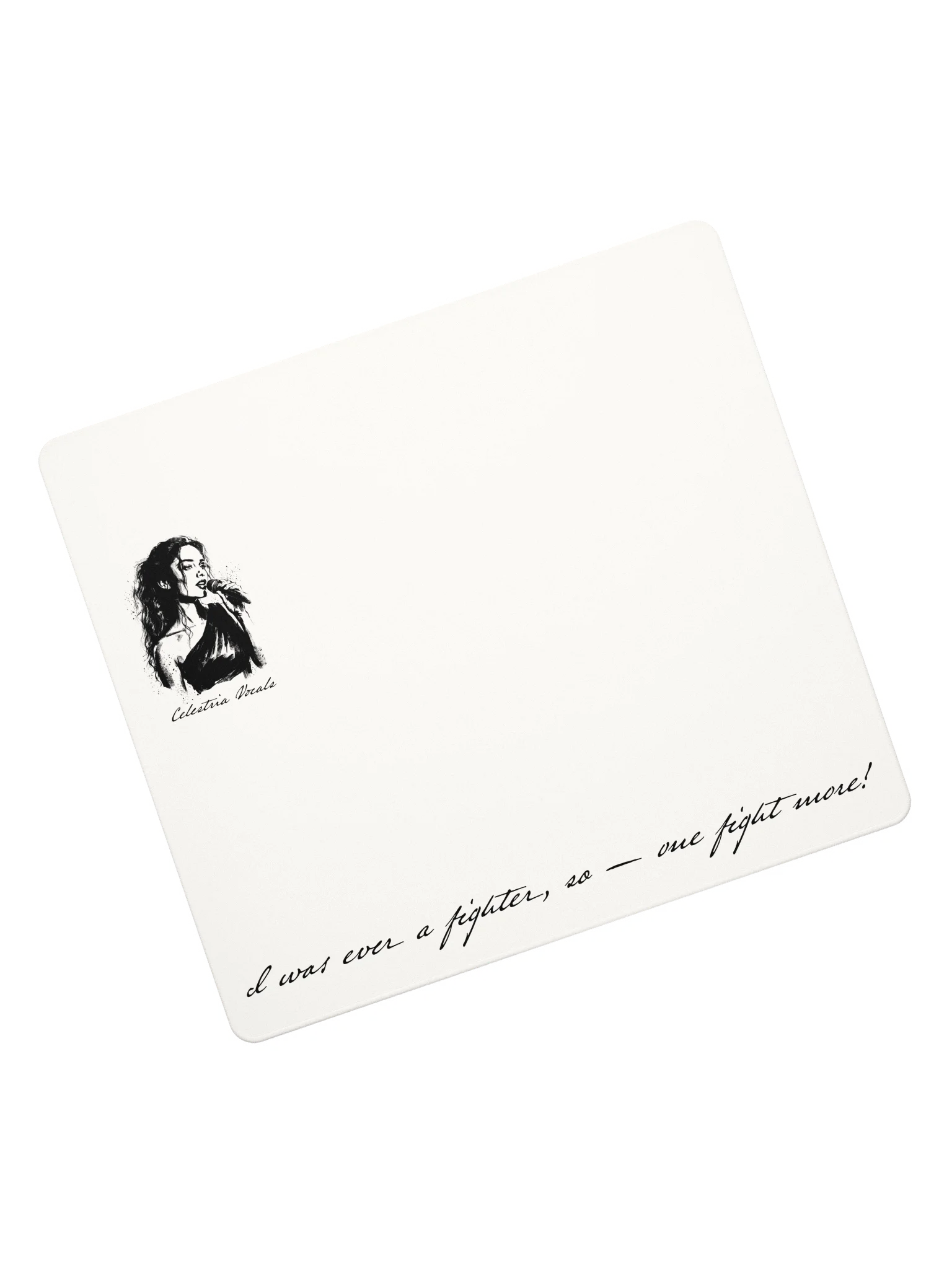"I Was Ever a Fighter" Premium Desk Mat product image (2)
