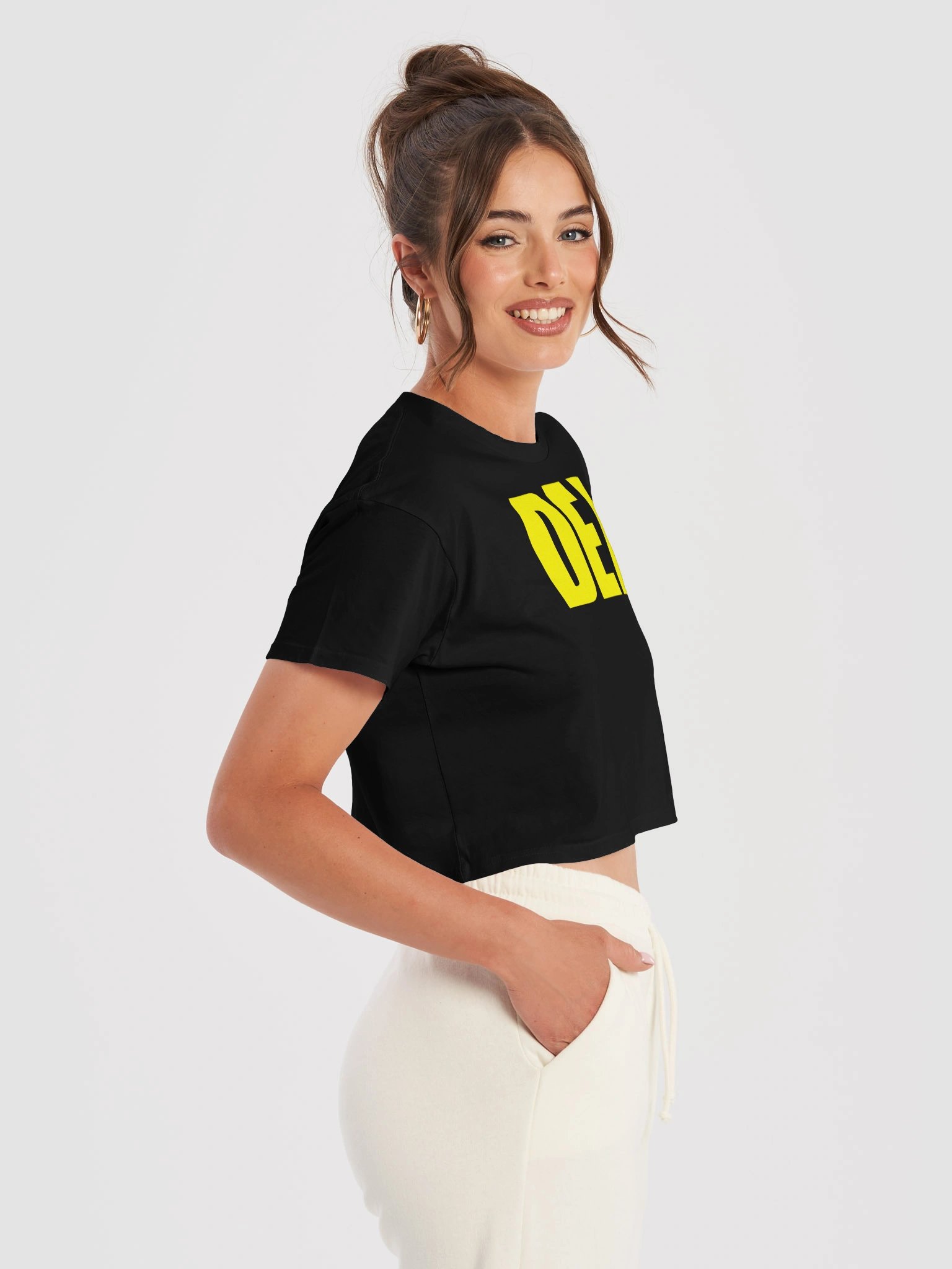 DEA Women's Cropped Tee | Don't Eat Animals product image (5)