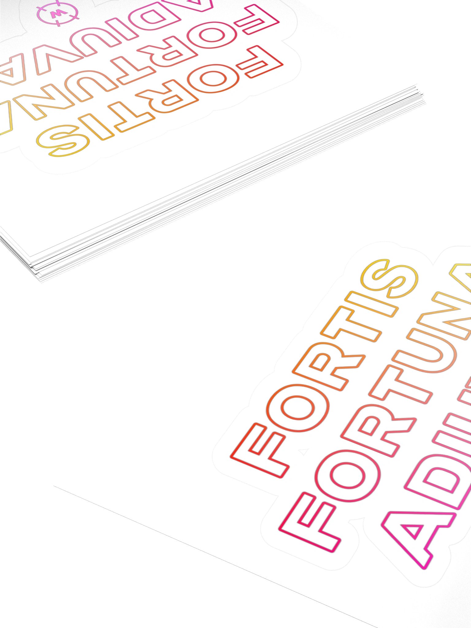 Fortis Fortuna Adiuvat Sticker product image (12)