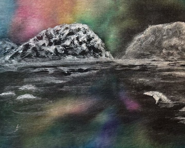 Northern Lights Print product image (2)