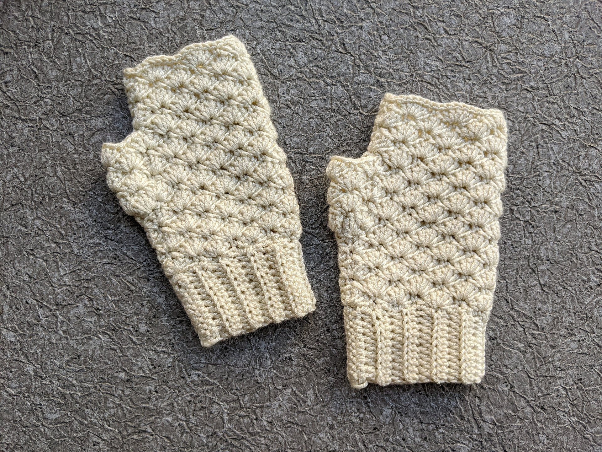 Crochet Fingerless Hand Warmers (Gloves) Pattern product image (7)