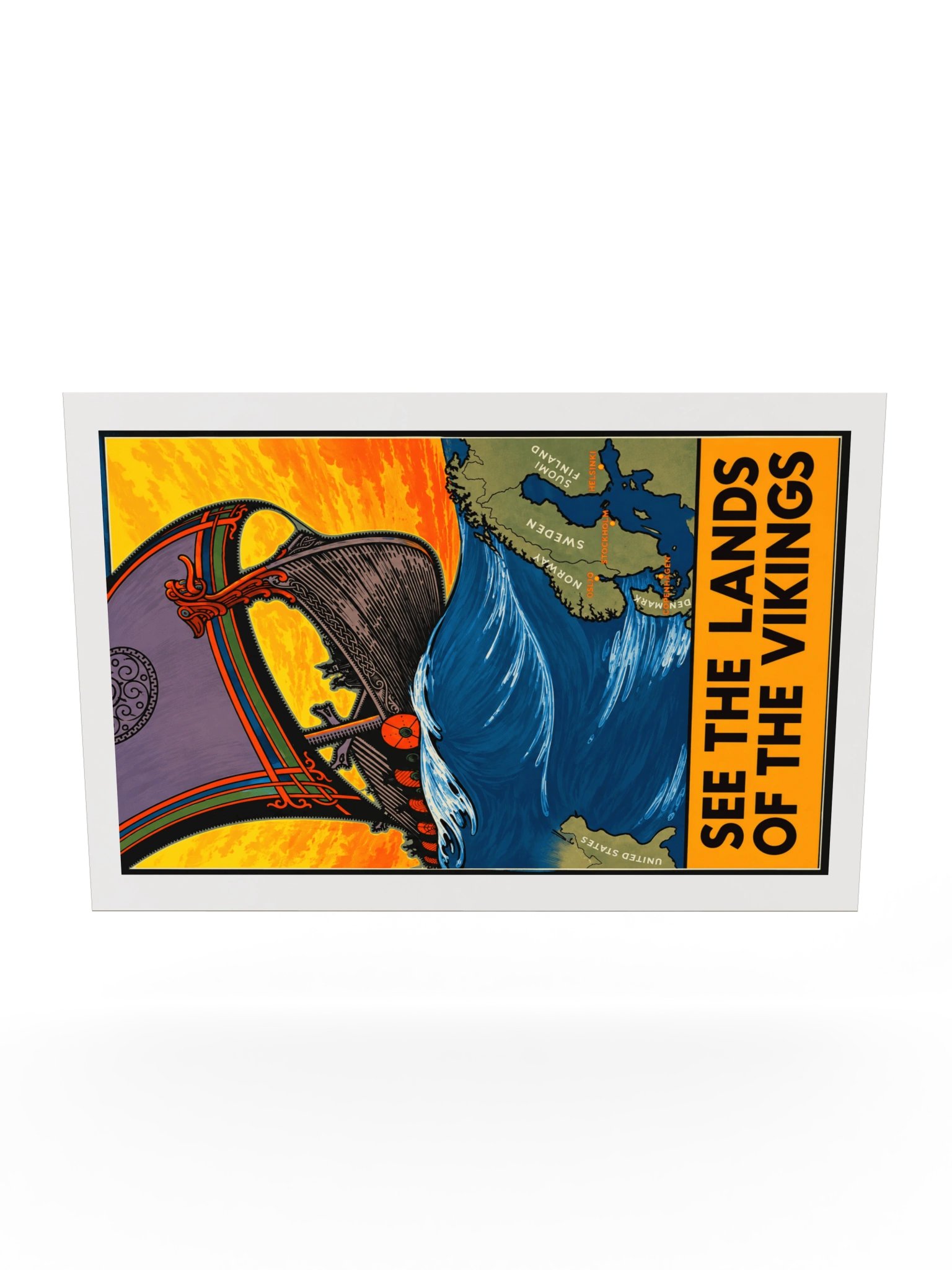 See the Lands of the Vikings Poster product image (74)