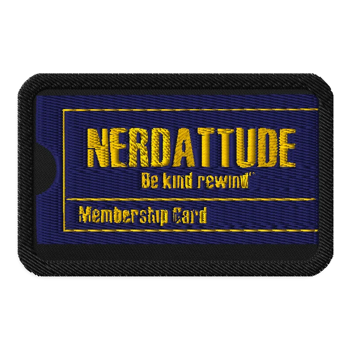 Nerdbuster Card Patch product image (1)