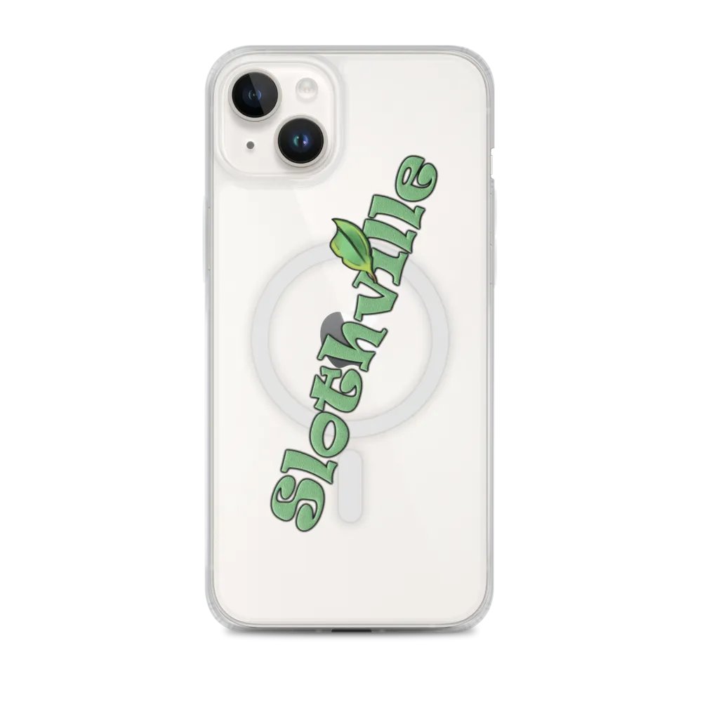 Slothville Green Leaf iPhone® Case product image (1)