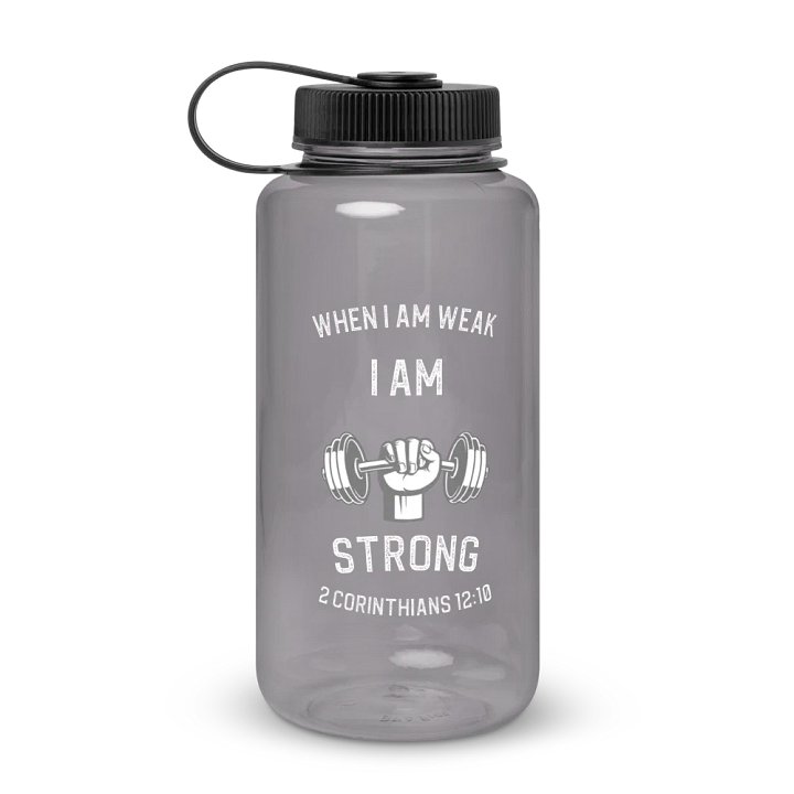 I Am Strong 32 oz. Wide Mouth Bottle product image (1)