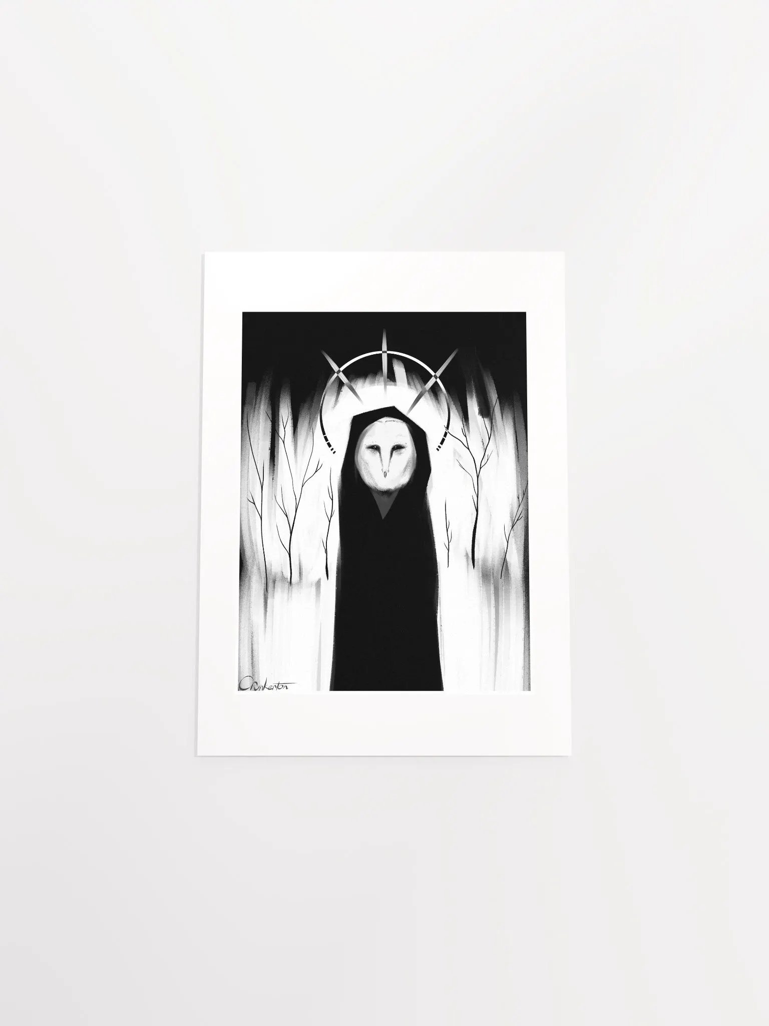 Owl - White Background product image (4)