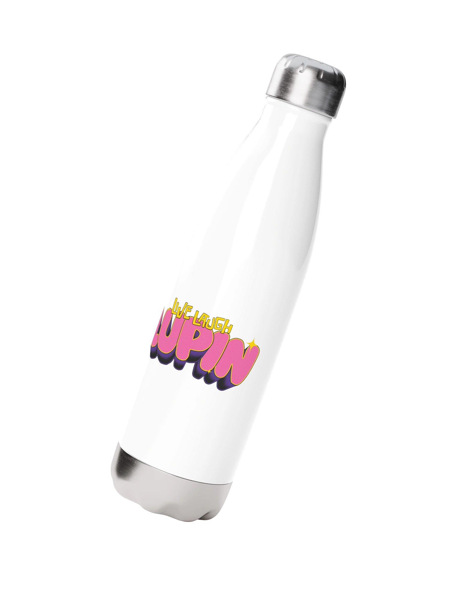 Live Laugh Lupin Water Bottle product image (3)