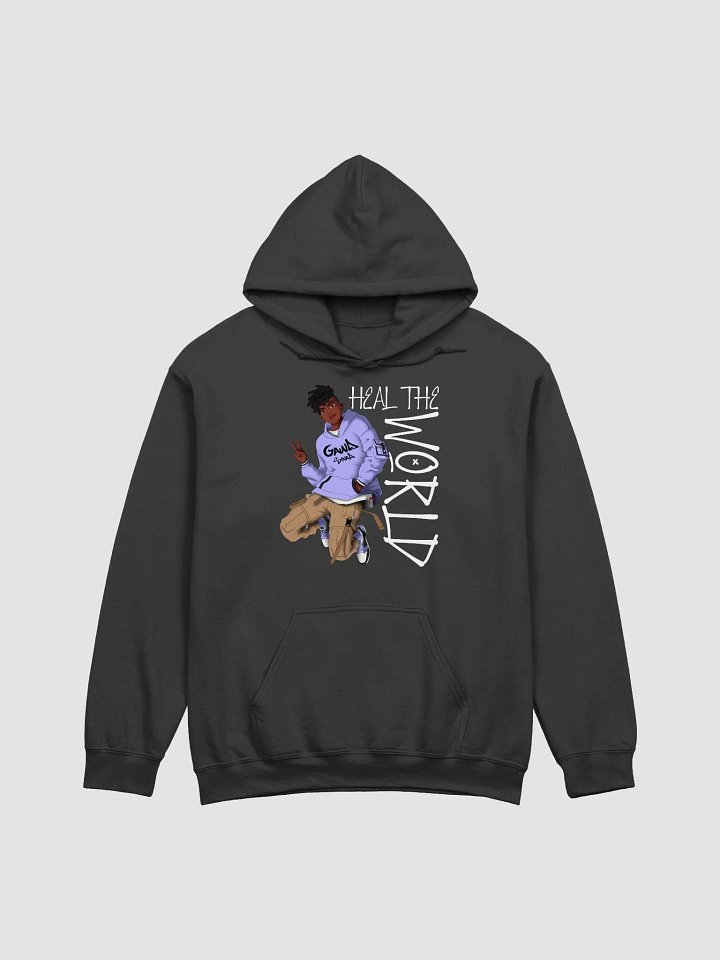 Heal the World Hoodie (Boy w/ Black) product image (1)