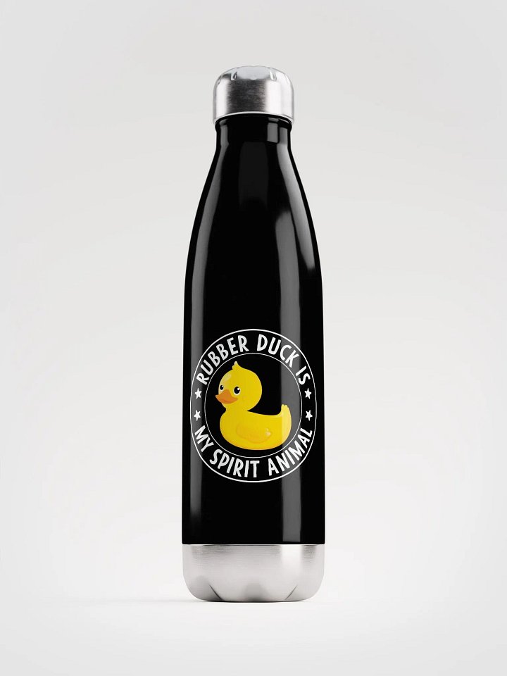 Rubber Duck is My Spirit Animal Stainless Steel Water Bottle product image (1)