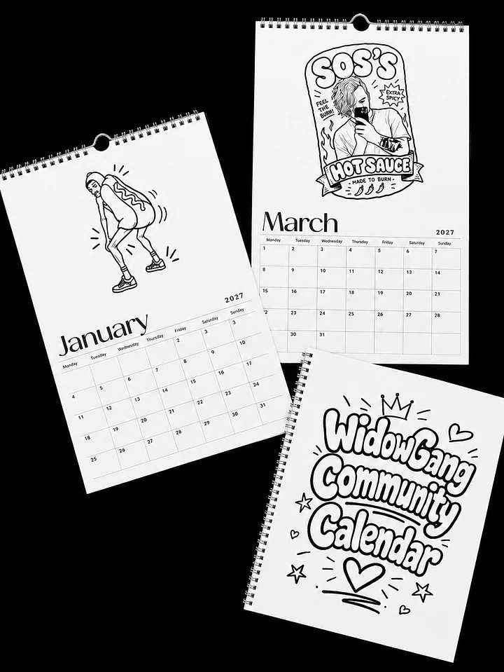 WidowGang Calendar product image (1)