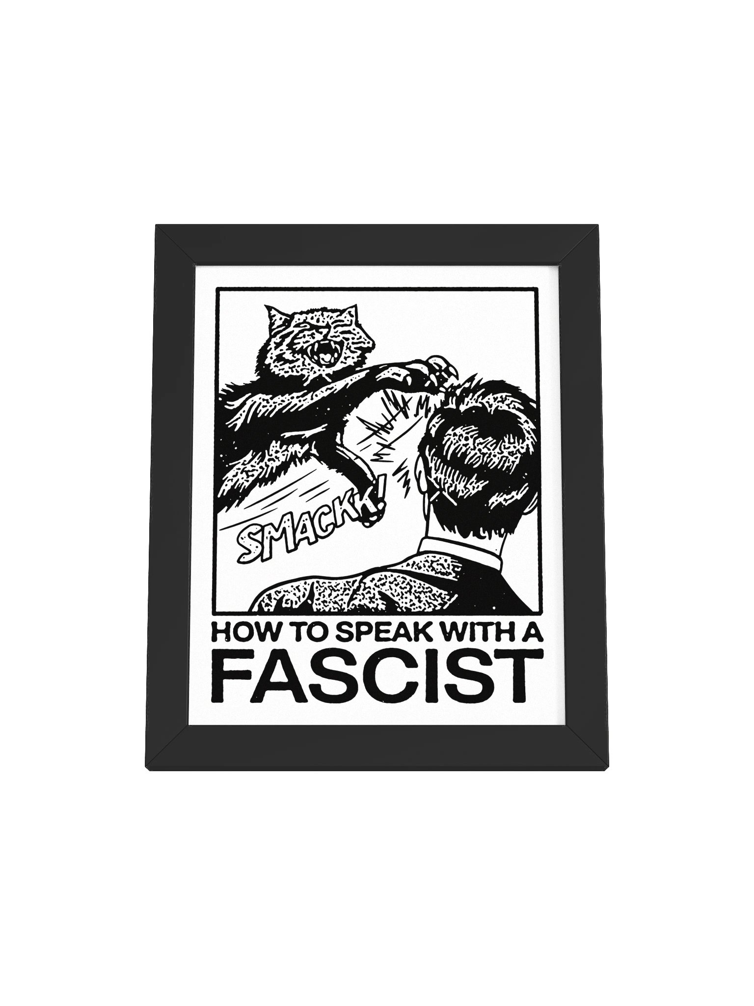 SMACK ! Framed Print. product image (1)